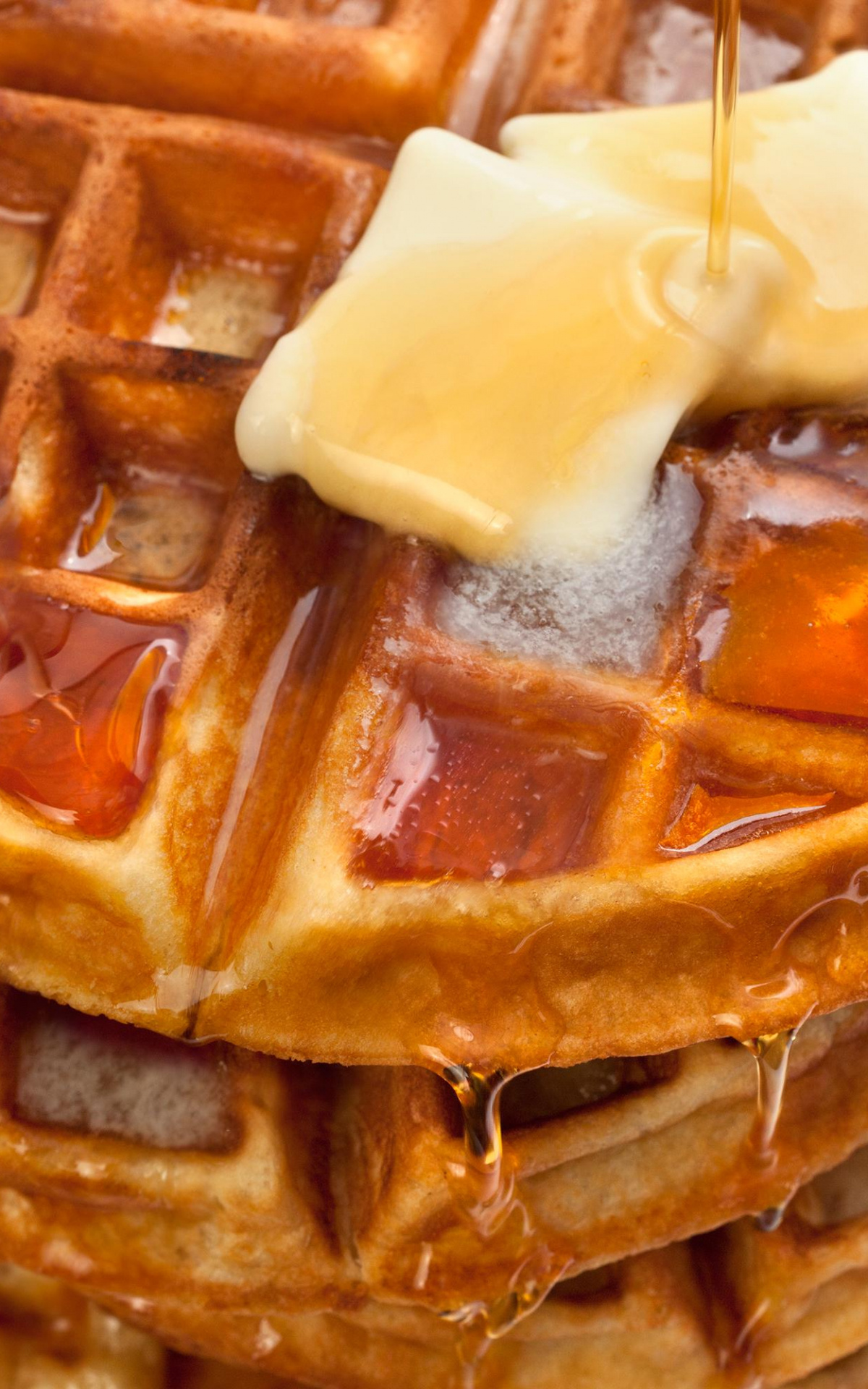 Vivid waffle pictures, 4K wallpapers, Gourmet food, Delicious indulgence, 1200x1920 HD Phone