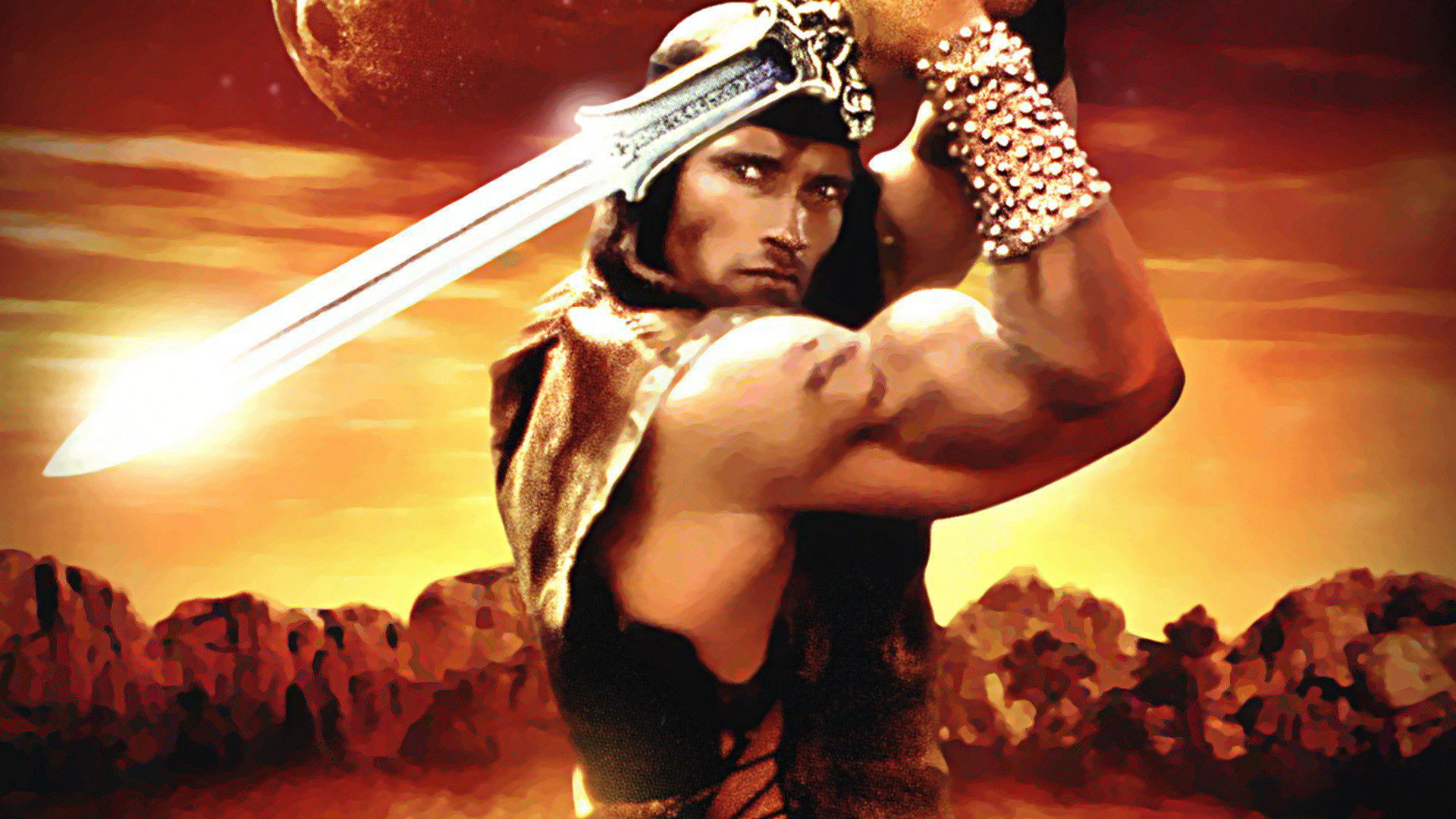 Arnold Schwarzenegger, Conan der Barbar, Cult classic, Actor's legacy, 1920x1080 Full HD Desktop