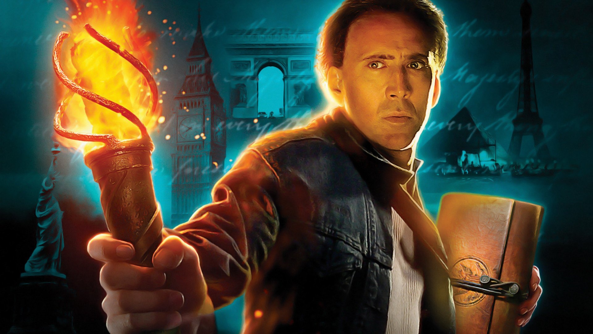 National Treasure: Book of Secrets, Wallpaper, Mysterious book, Thrilling ride, 1920x1080 Full HD Desktop