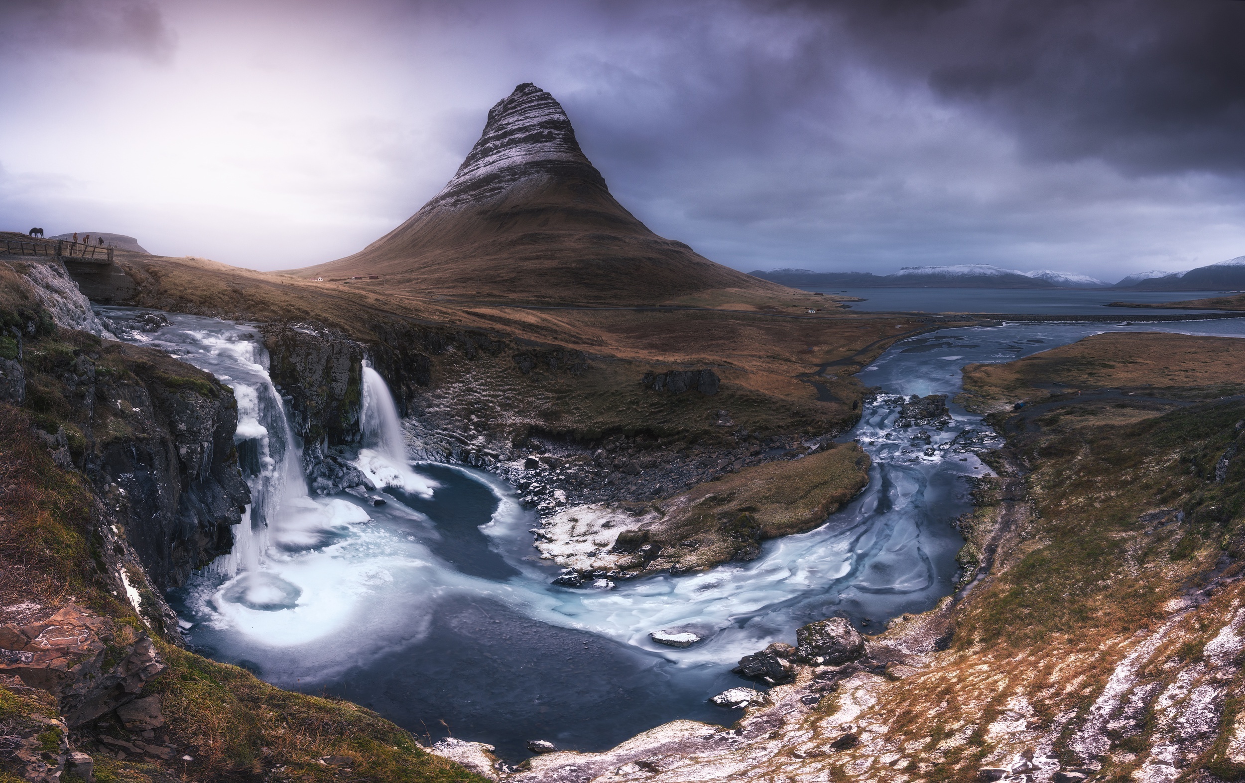 Kirkjufell splendor, Captivating wallpaper, Natural beauty, HD background, 2500x1580 HD Desktop