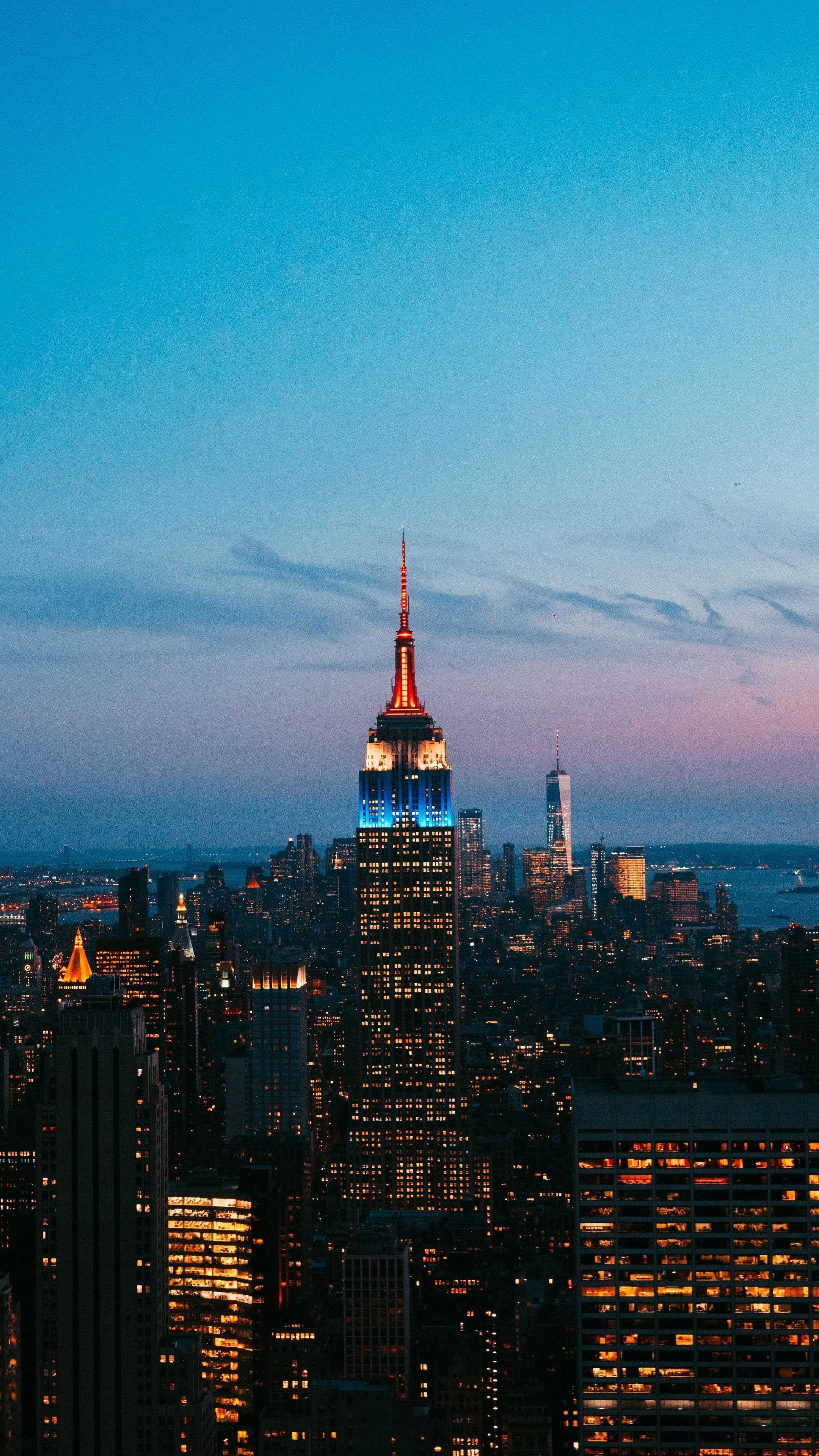 Empire State Building, Wallpapers collection, Architectural wonder, 2160x3840 4K Phone