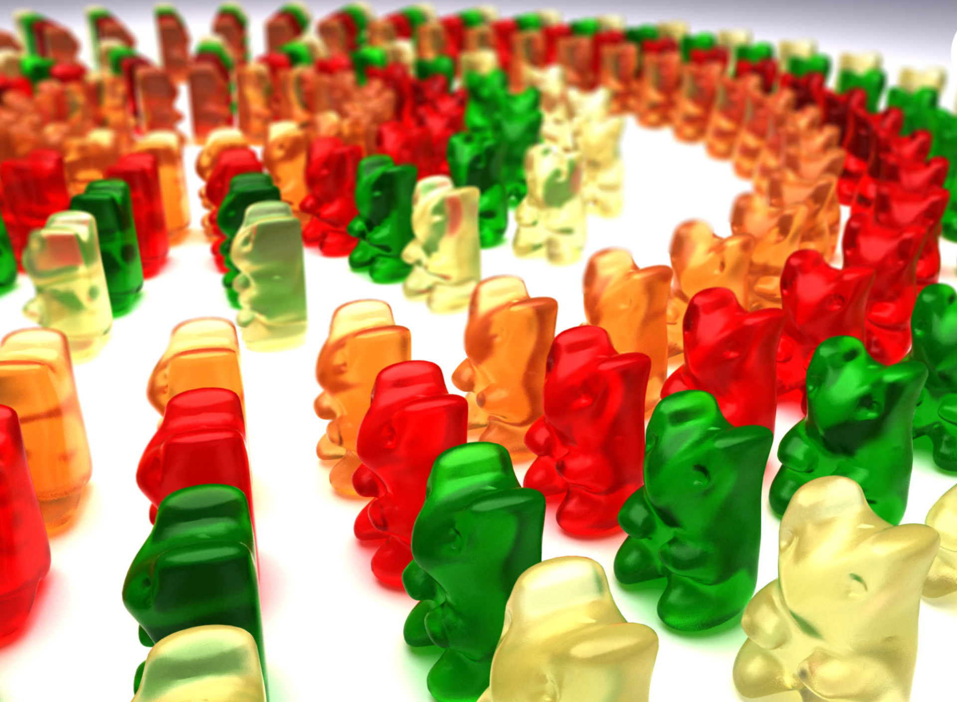 Gummy Bears, Tablet wallpaper, Gummy candy, Fun and tasty, 1920x1410 HD Desktop