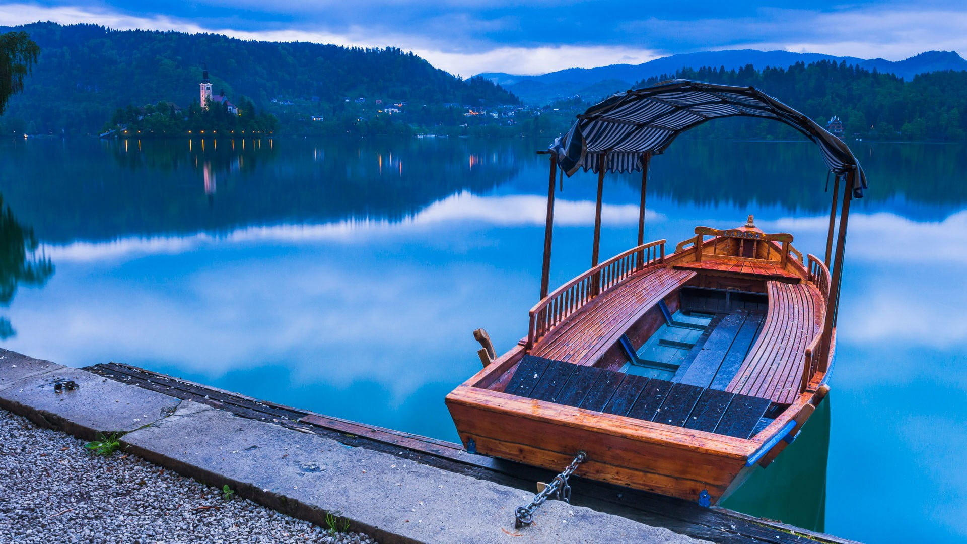 Lake Bled, Concrete house, Island church, HD wallpaper, 1920x1080 Full HD Desktop