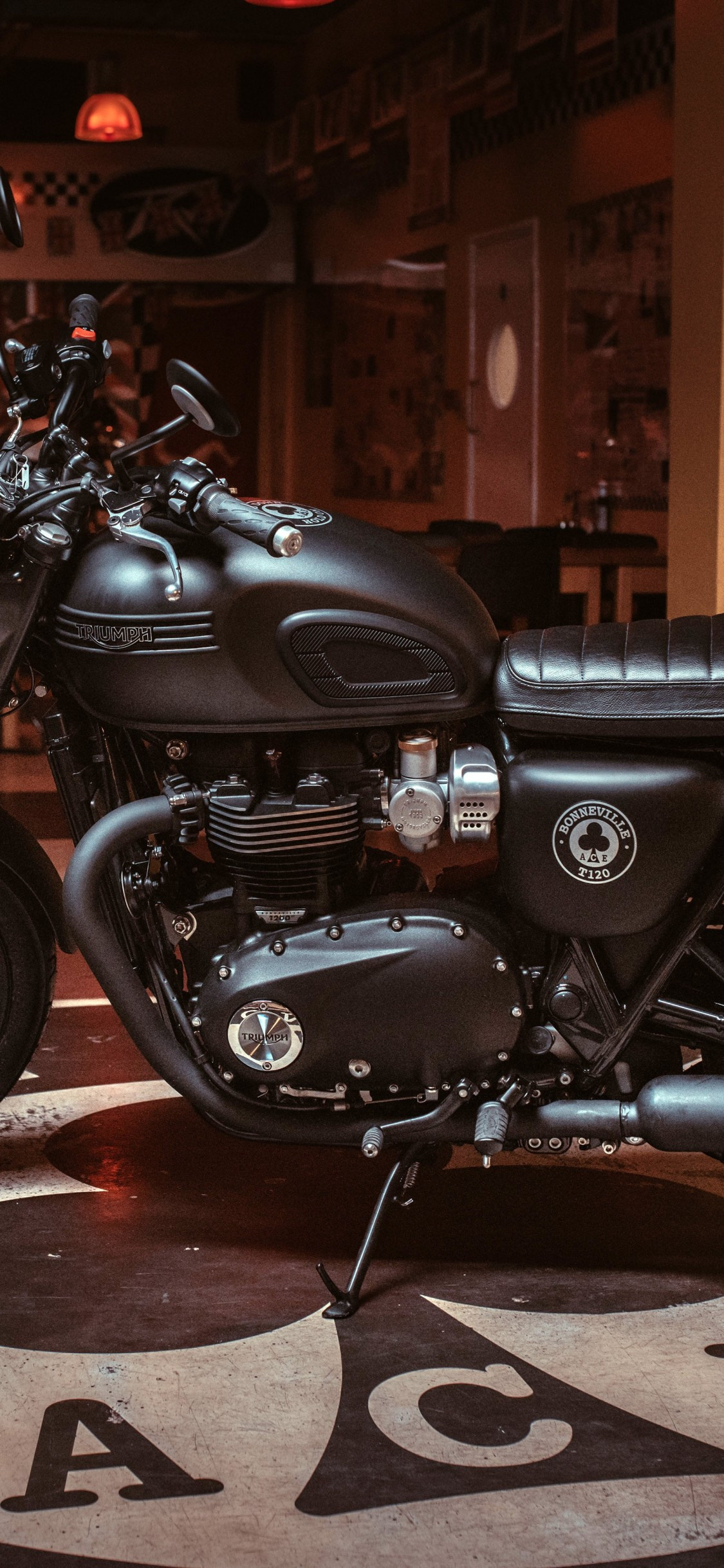 Triumph Bonneville T120, Auto, Bonneville wallpapers, 1130x2440 HD Phone