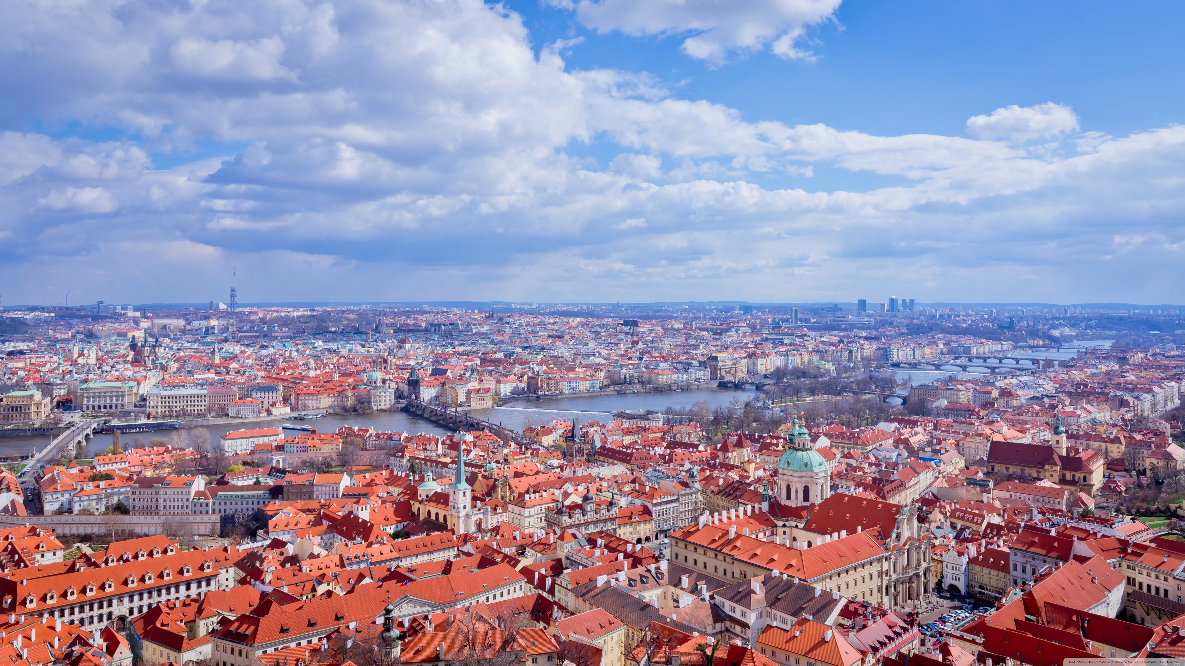 Prague travels, Czech Republic, High-resolution wallpapers, Cultural heritage, 3840x2160 4K Desktop