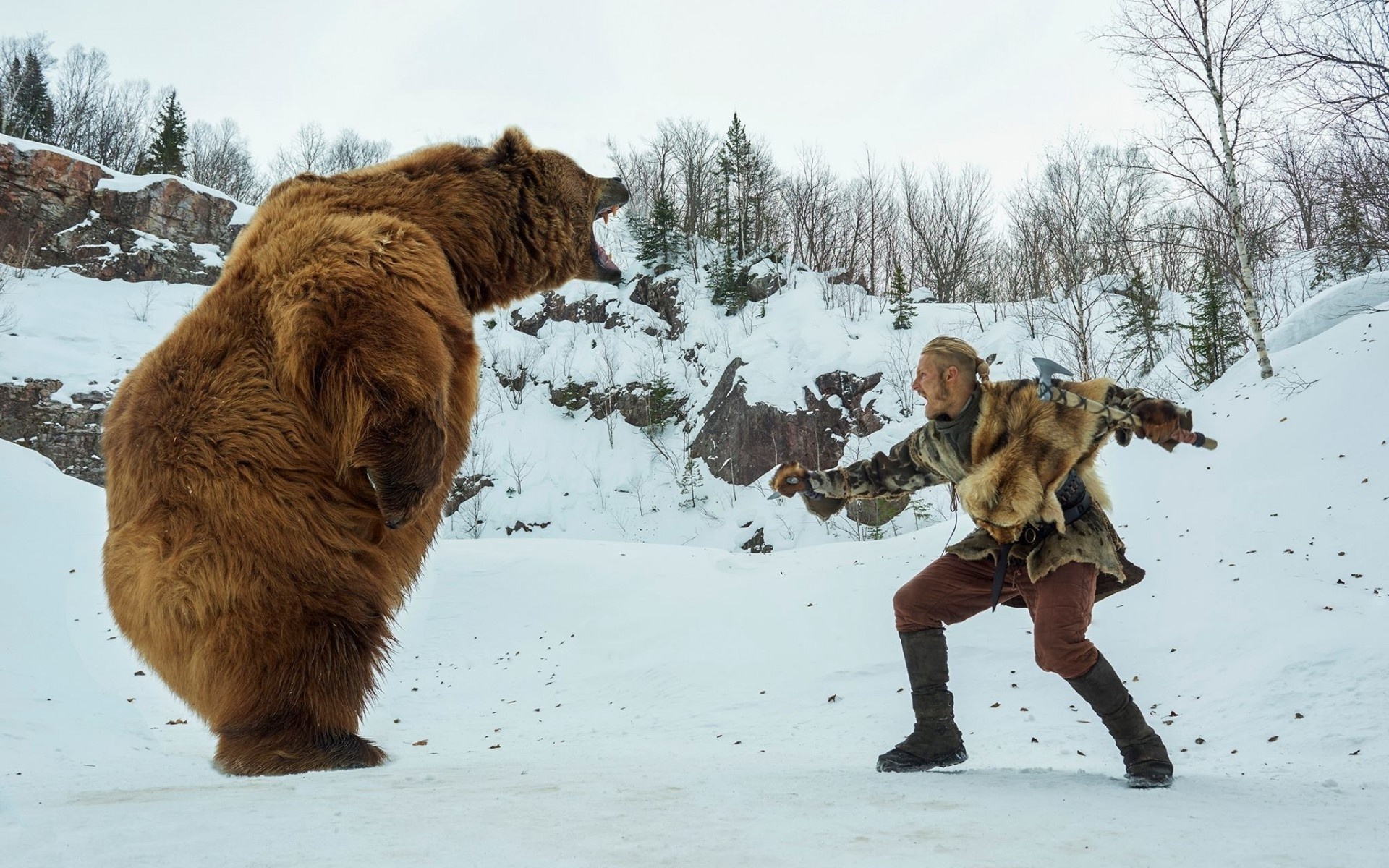 Vikings TV Series, Wallpaper, Bears, Weather, 1920x1200 HD Desktop