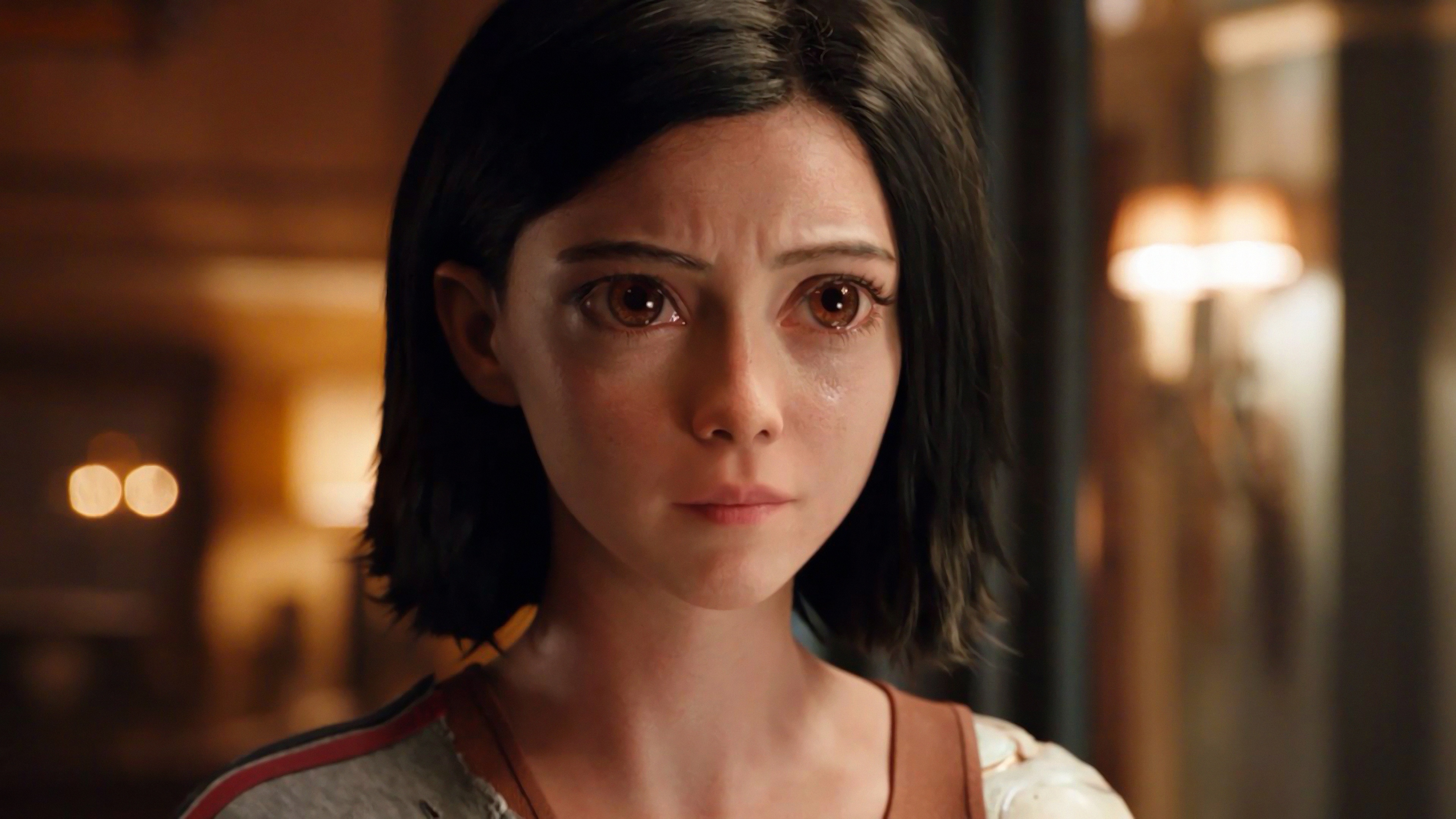 Alita, Battle Angel, Movie wallpaper, 3840x2160 4K Desktop