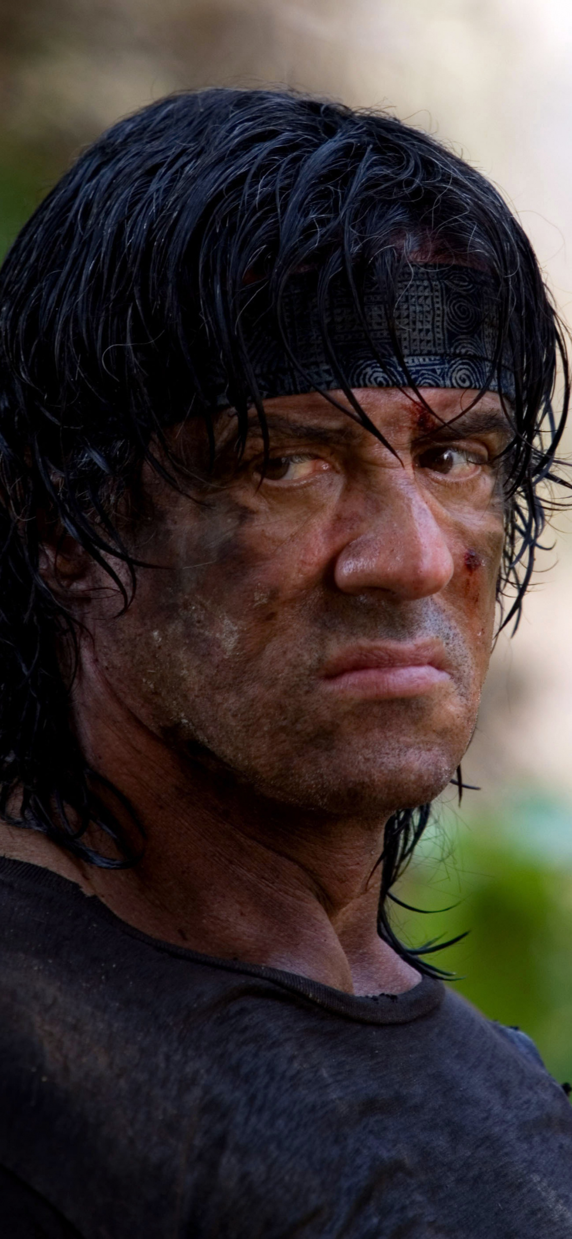 Sylvester Stallone, Rambo Wallpaper, 1130x2440 HD Phone