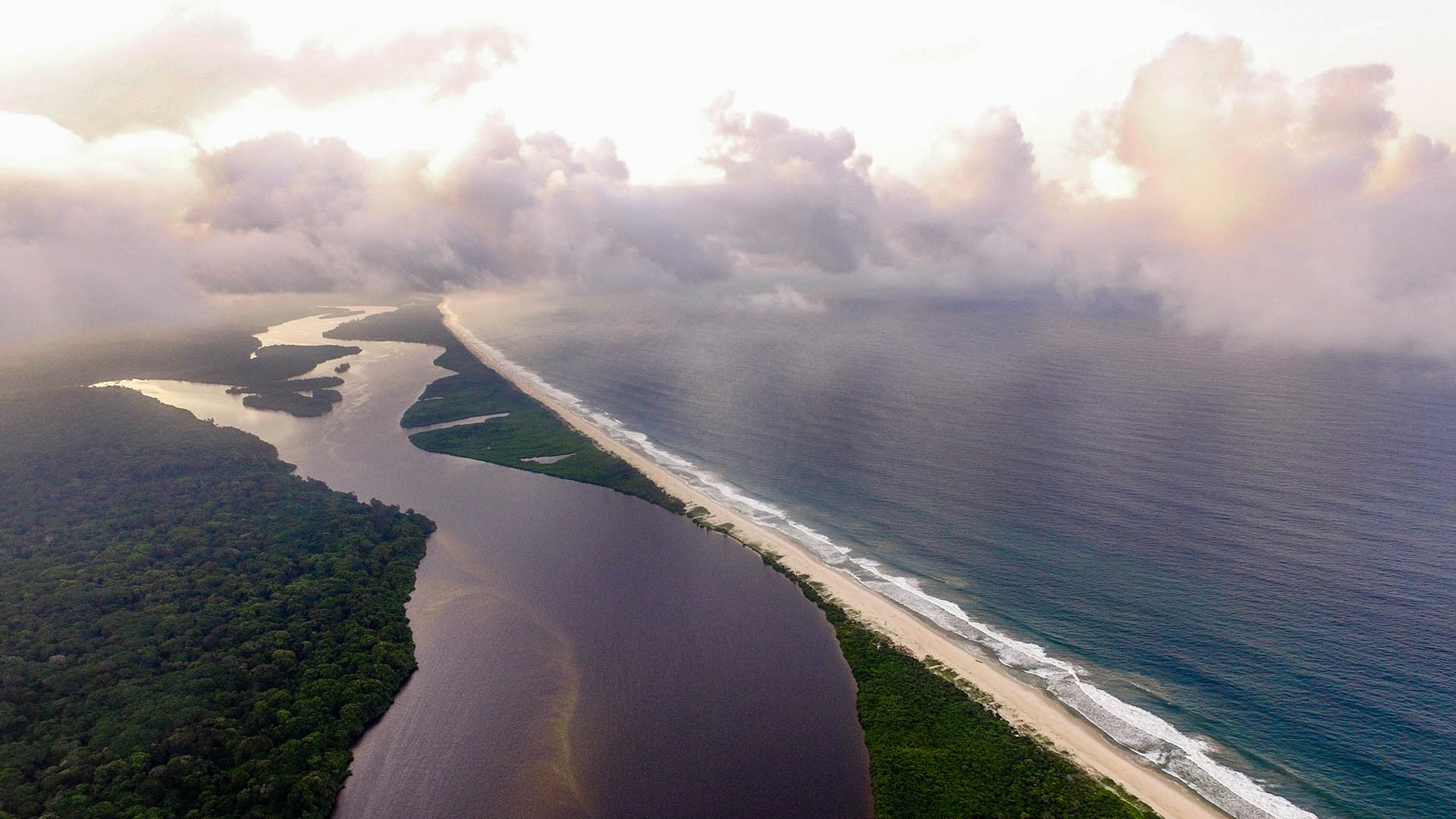 Gabon Travels, Unique topside views, Natural wonders, Stunning vistas, 1920x1080 Full HD Desktop