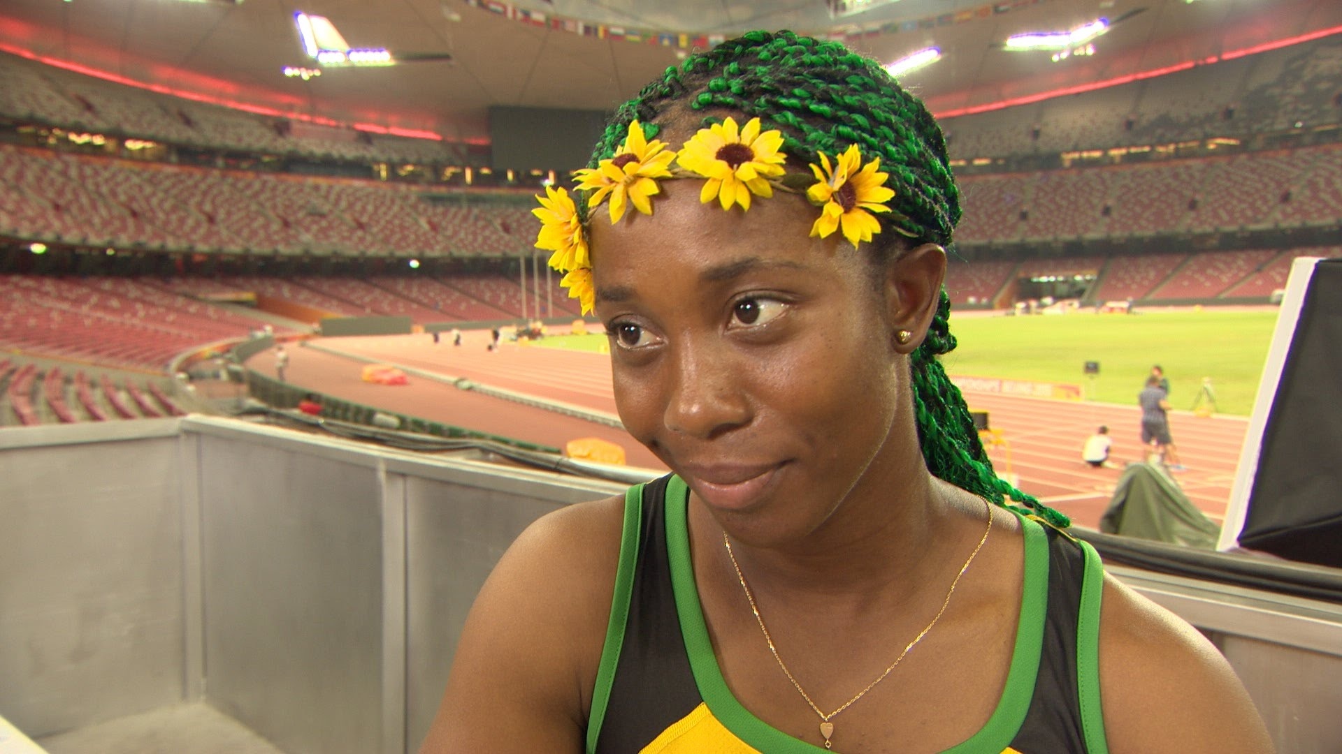 Shelly-Ann Fraser-Pryce, Interview after gold, World Championships 2015, Beijing triumph, 1920x1080 Full HD Desktop