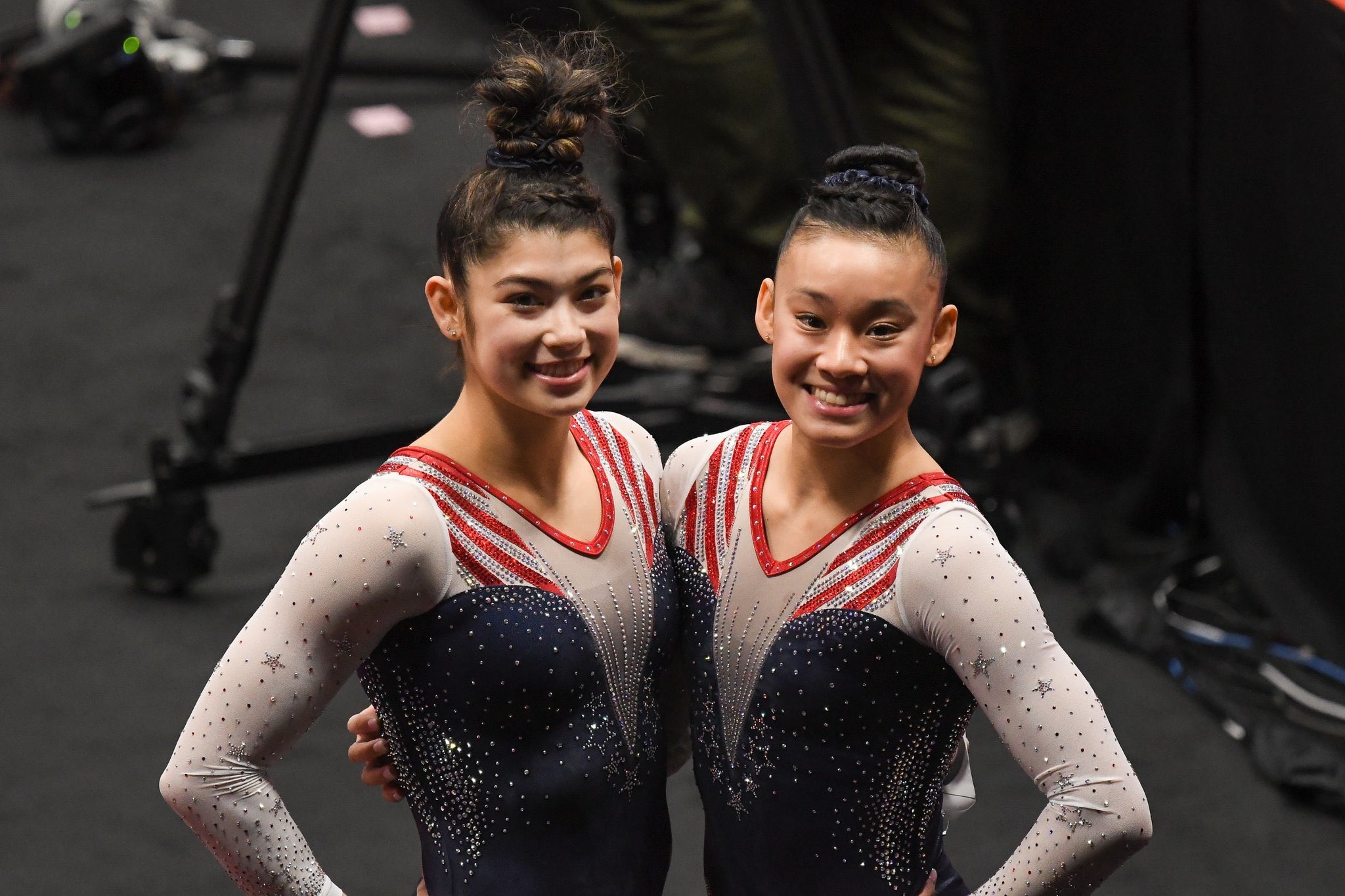 Leanne Wong, Kayla DiCello, Gymnastics rising stars, Old-school training, 2050x1370 HD Desktop