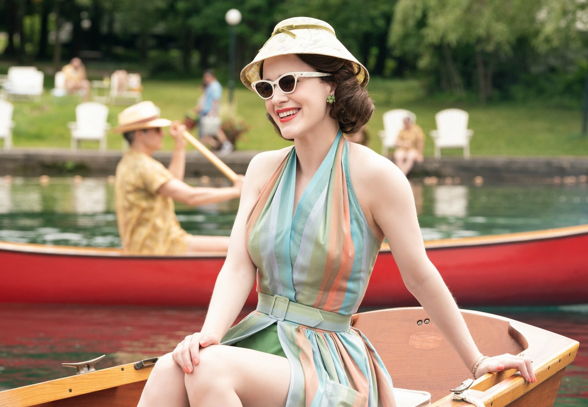 The Marvelous Mrs. Maisel, Emmy-winning series, Witty humor, Quirky characters, 1920x1330 HD Desktop