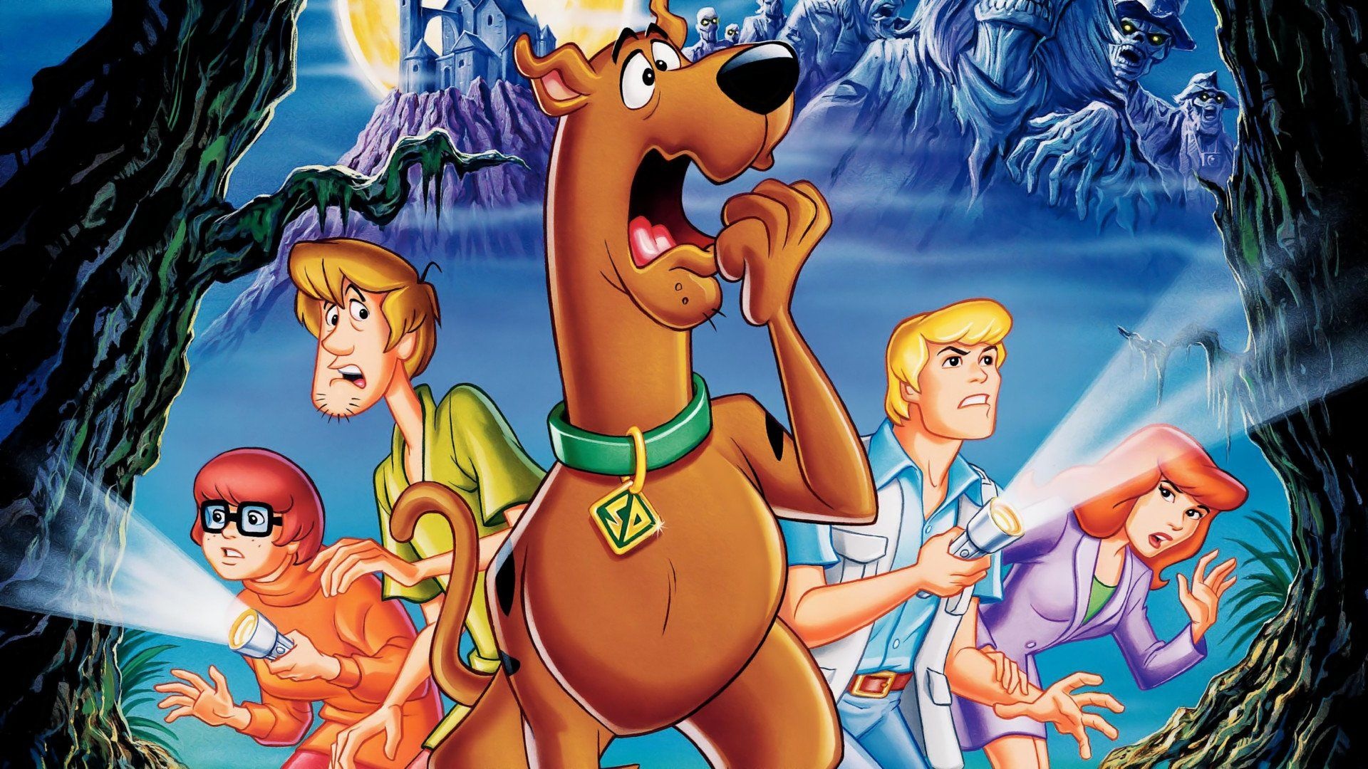 Scooby-Doo on Zombie Island, Scooby-Doo, Shaggy Rogers, Mystery Inc., zombies, Full HD Desktop wallpaper