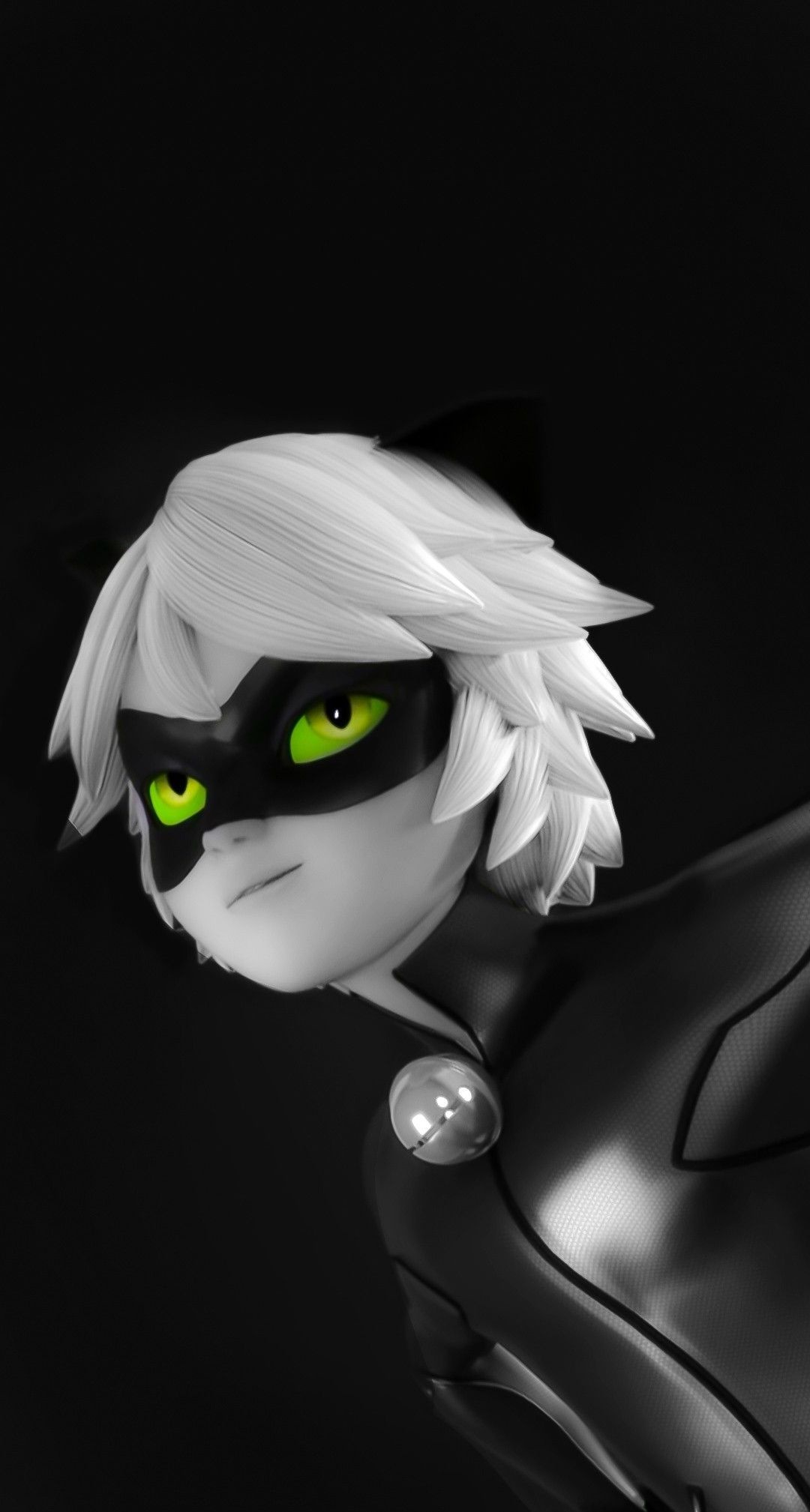 Cat Noir, Sunlit scenes, Wallpaper perfection, 1080x2020 HD Phone