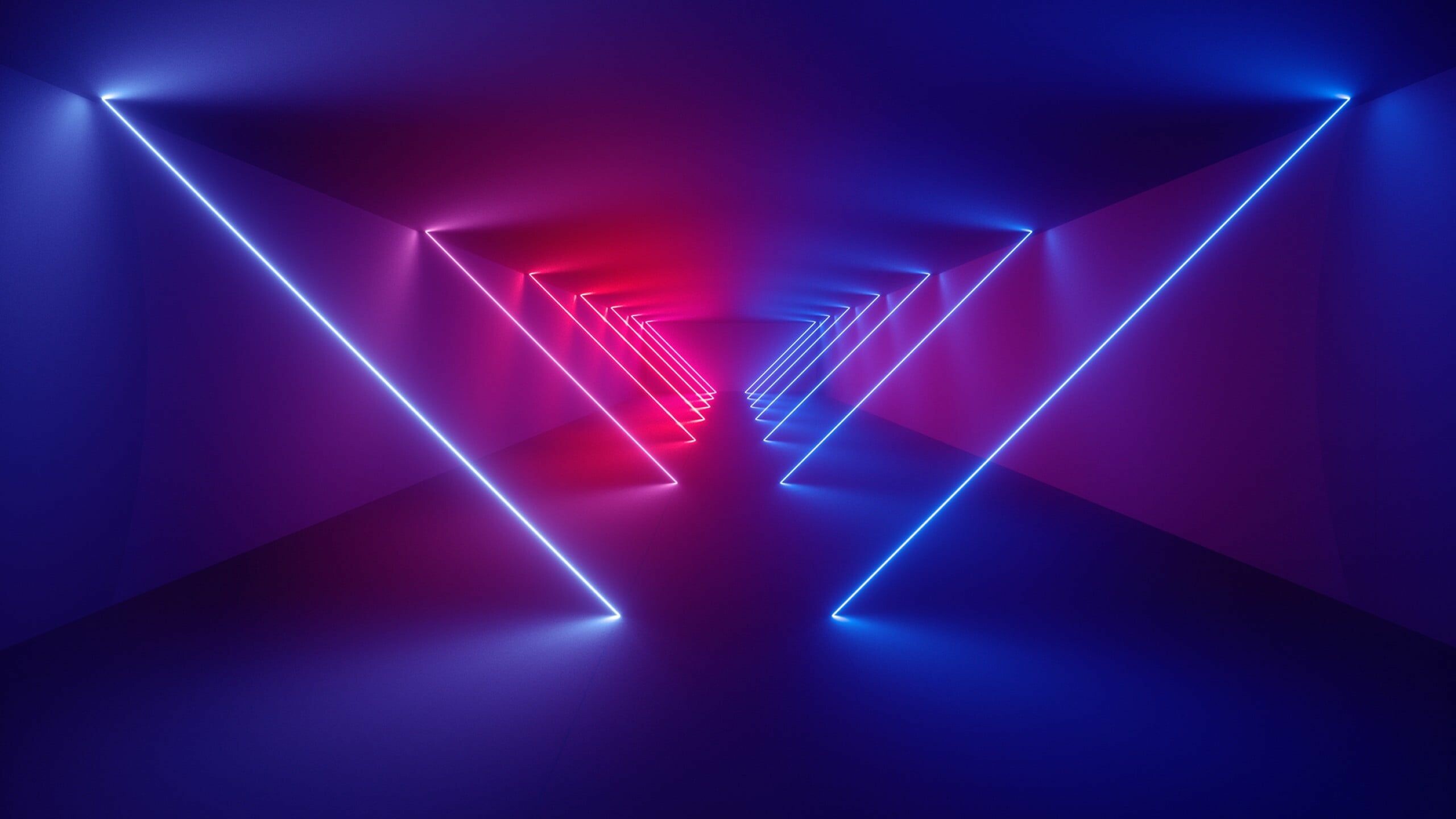 Abstract Huawei lights, Neon wallpaper, Wallpaper free download, 2K resolution, 2560x1440 HD Desktop