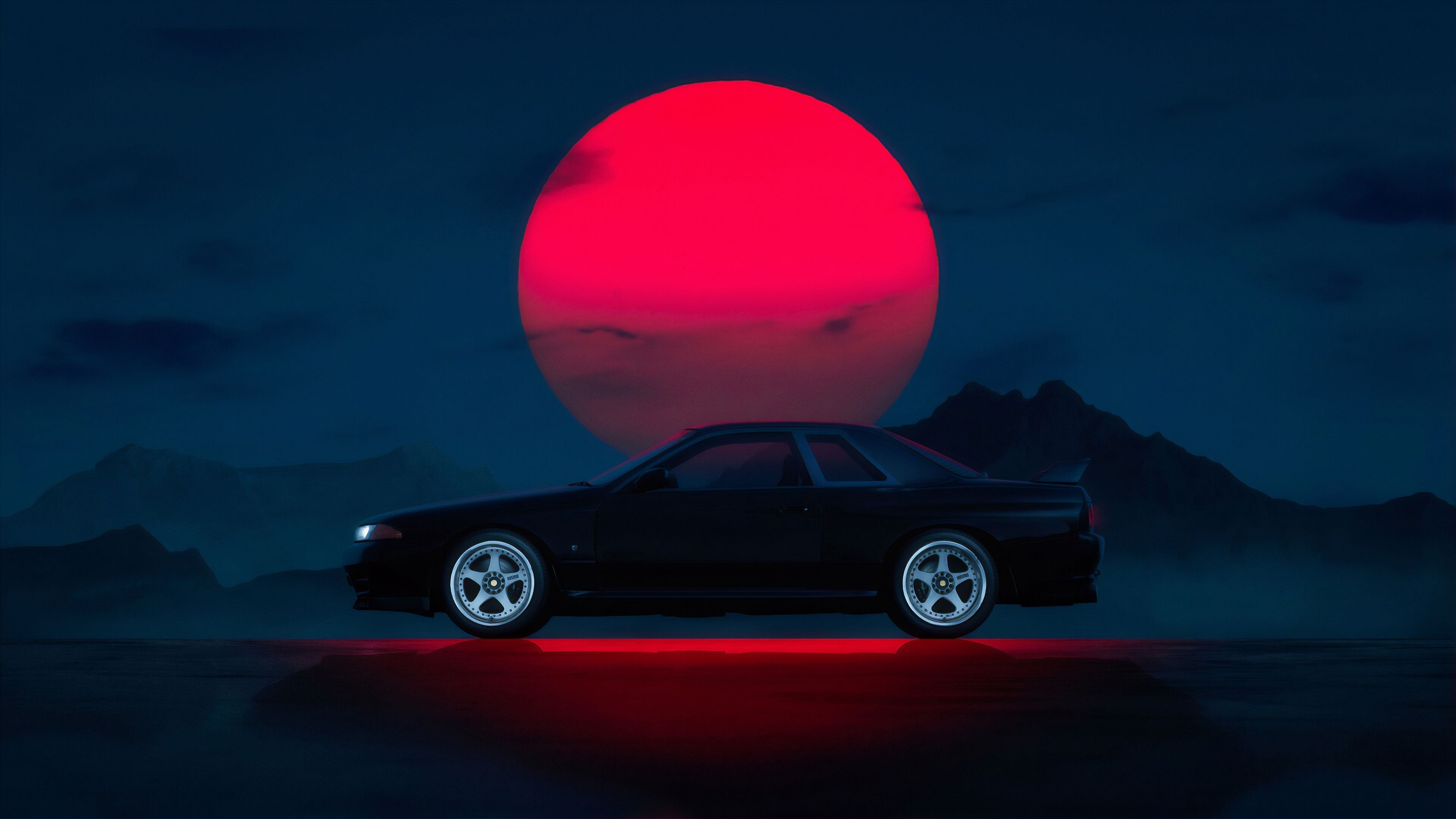 Skyline VIII Art, Skyline Car Wallpaper, 3840x2160 4K Desktop