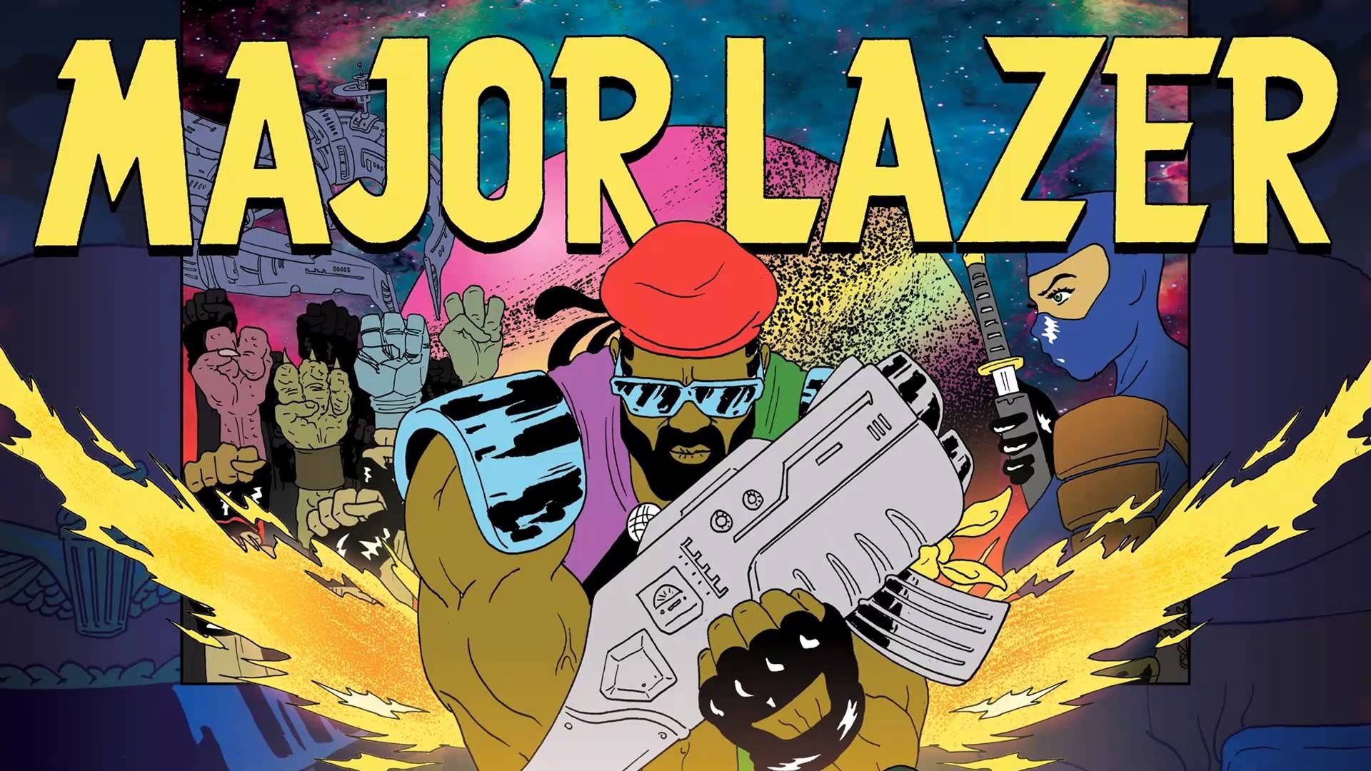 Major Lazer, HD wallpapers, Lively visuals, Rhythm and beats, 1920x1080 Full HD Desktop