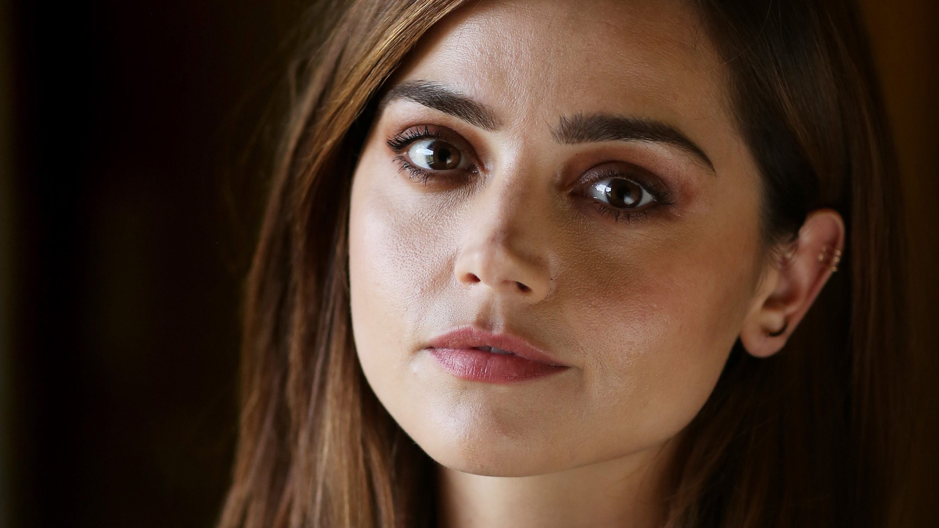 Jenna Coleman, 2018 wallpaper, 2990x1690 HD Desktop