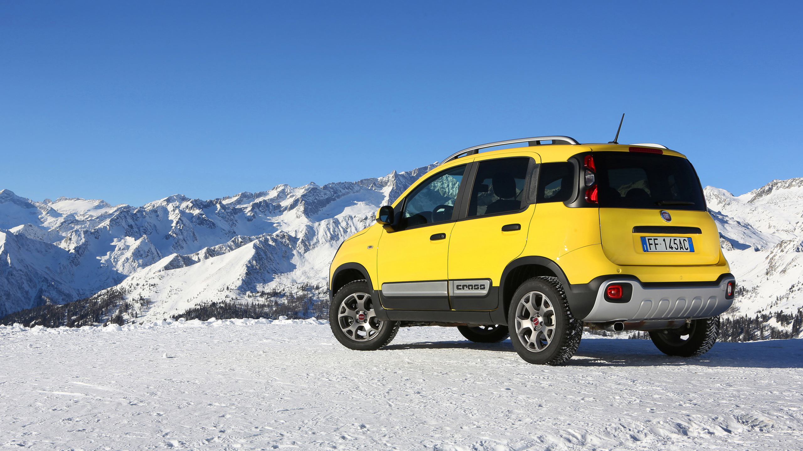 Fiat Panda, Cars desktop wallpapers, Fiat panda cross 2018, 2560x1440 HD Desktop