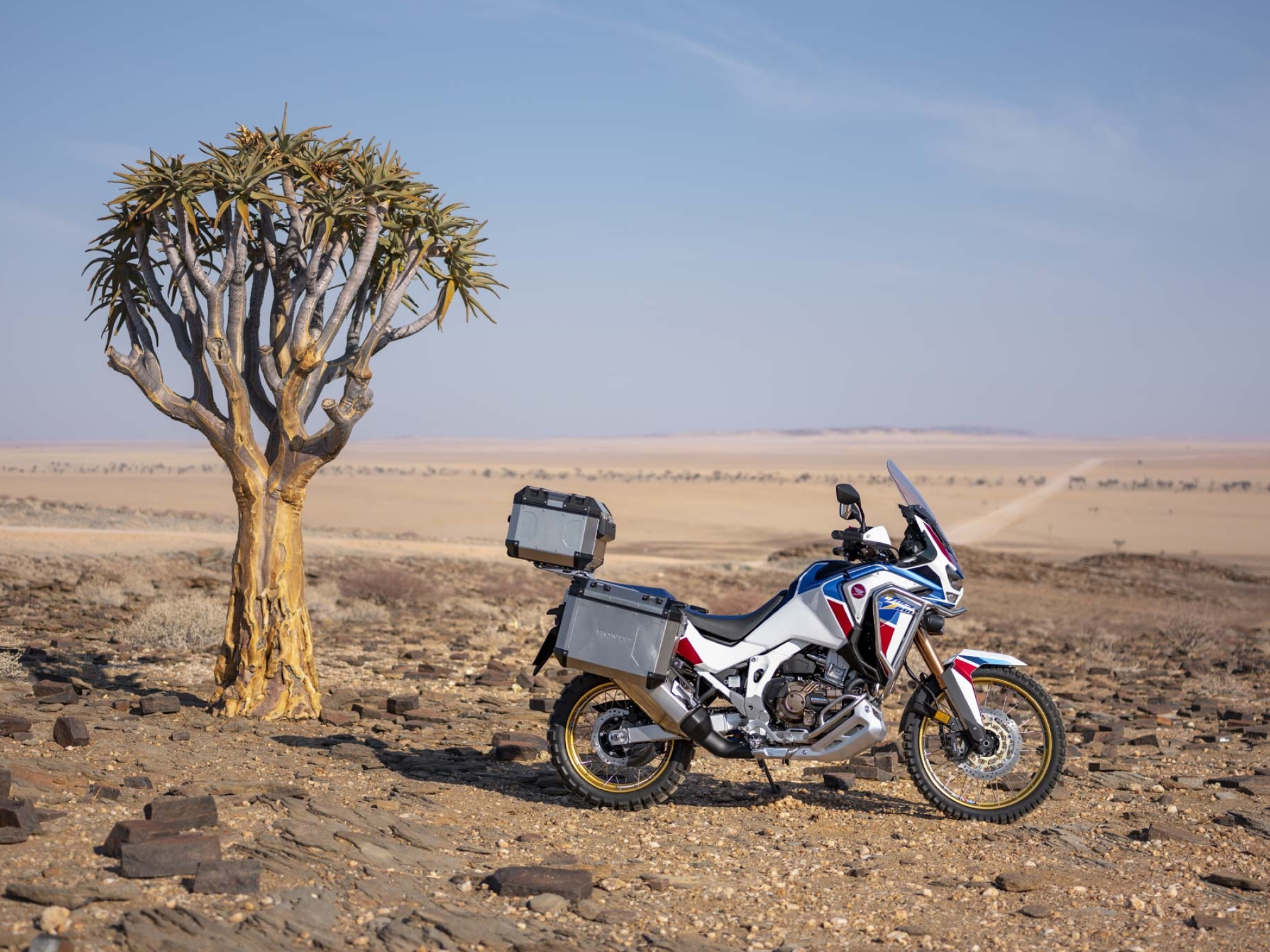 Honda Africa Twin, Adventure sports bike, 2020 model, Honda motorcycle, 2020x1520 HD Desktop