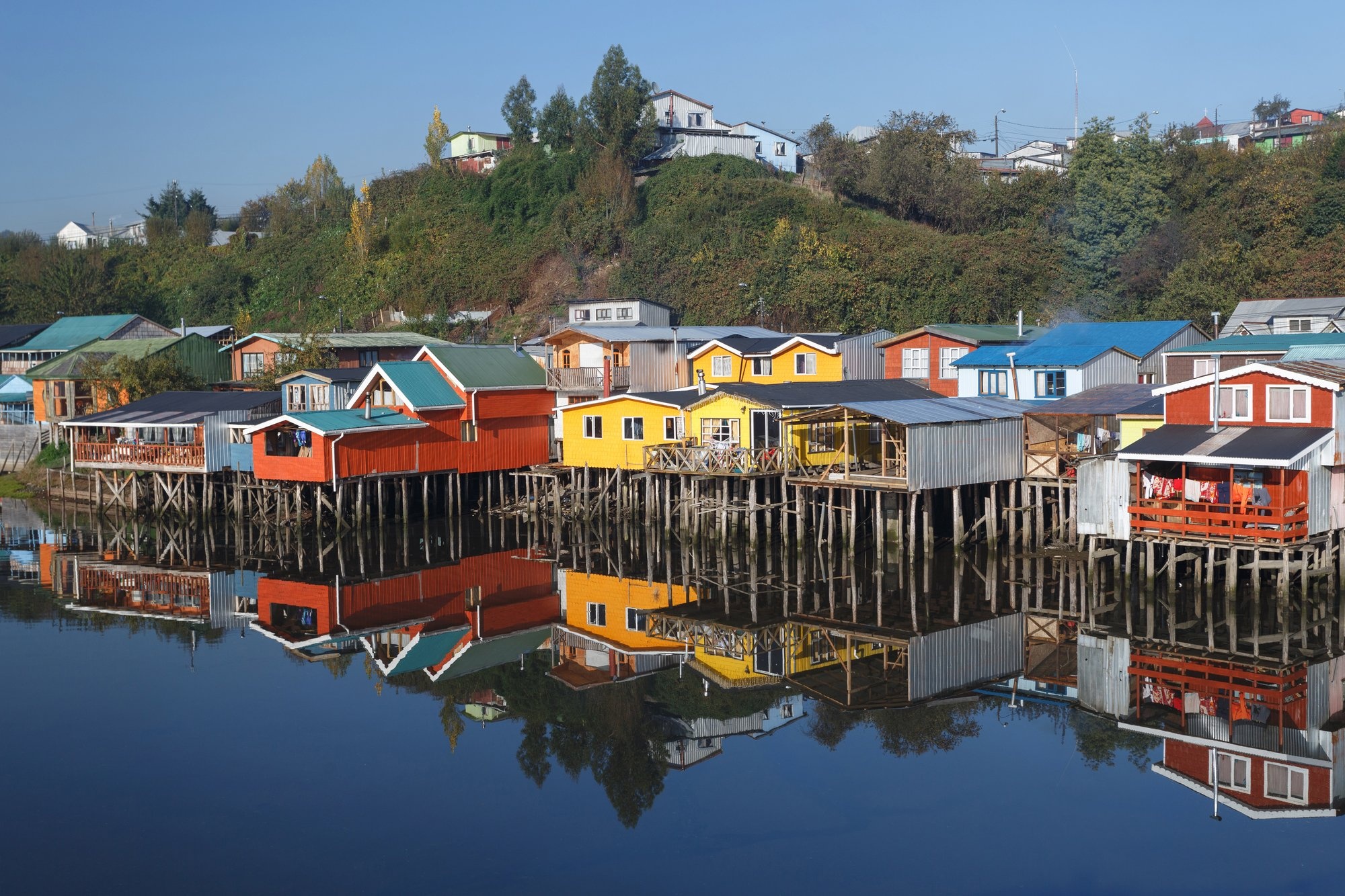 Chiloe Island, Castro palafitos, Charming architecture, Patagonian beauty, 2000x1340 HD Desktop