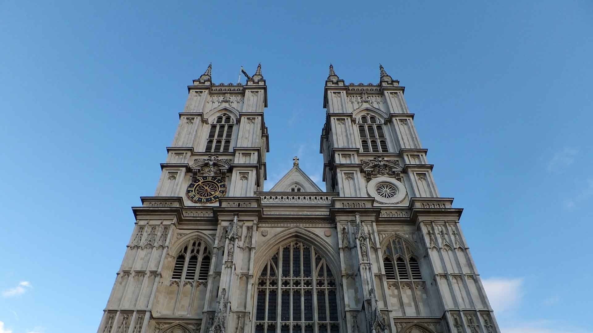 Westminster Abbey, Berkhamsted castle, Historical landmarks, United Kingdom, 1920x1080 Full HD Desktop