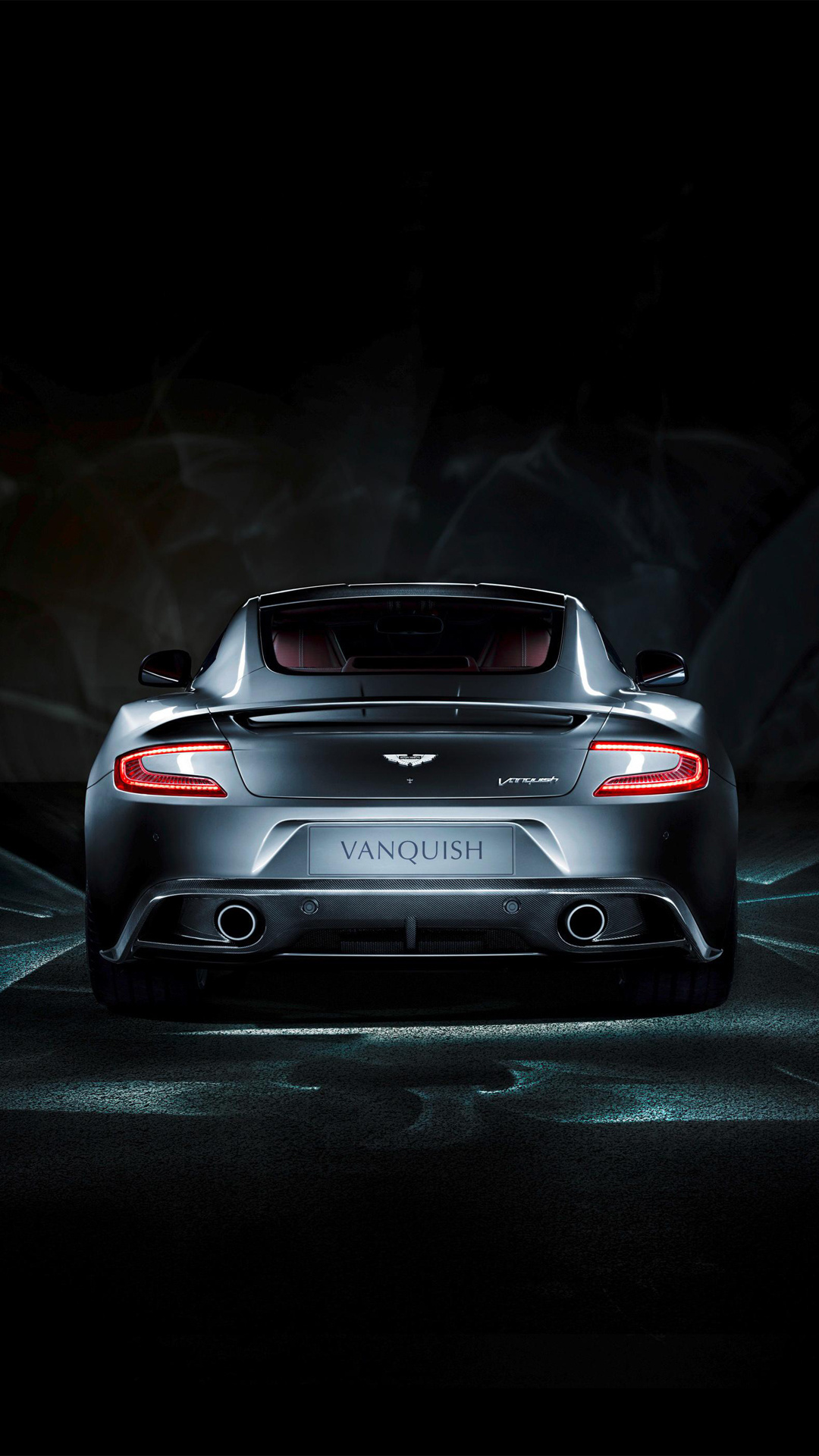 Aston Martin Vanquish, Auto beauty, Stunning rear view, Free and easy download, 1080x1920 Full HD Phone
