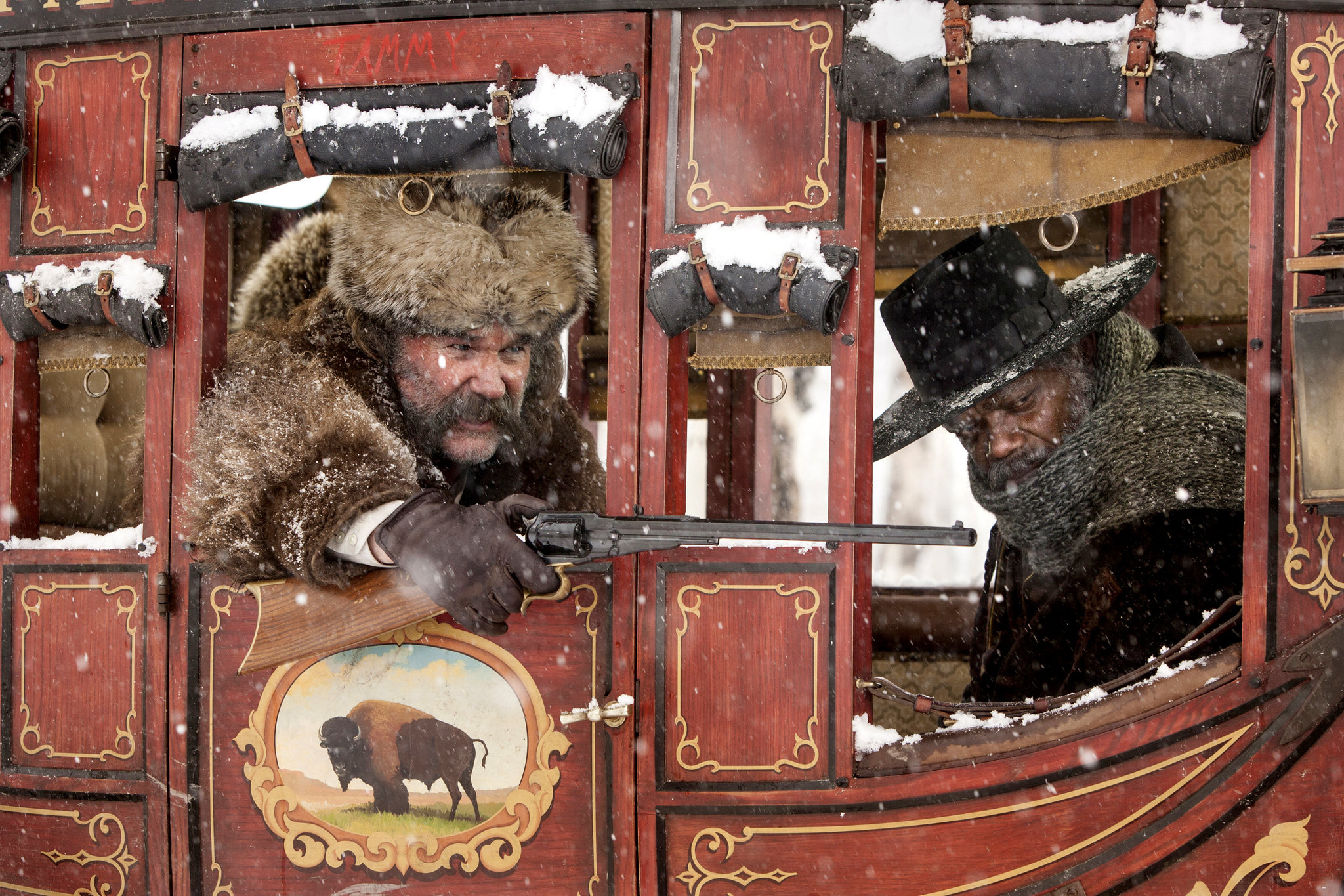 The Hateful Eight movie, Quentin Tarantino, Violence, 2050x1370 HD Desktop