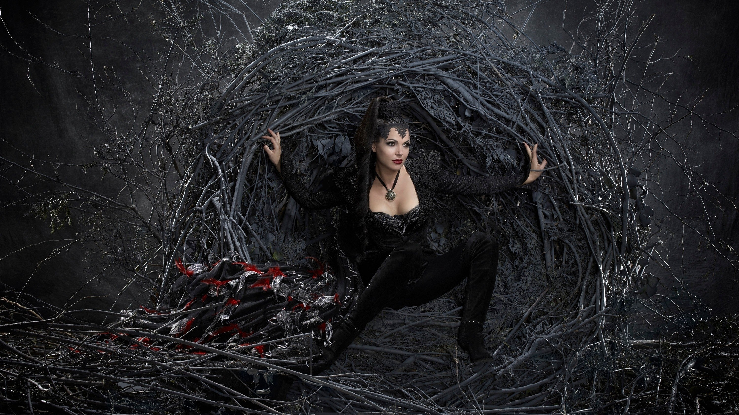 Evil Queen, Once Upon a Time (TV Series) Wallpaper, 3000x1690 HD Desktop
