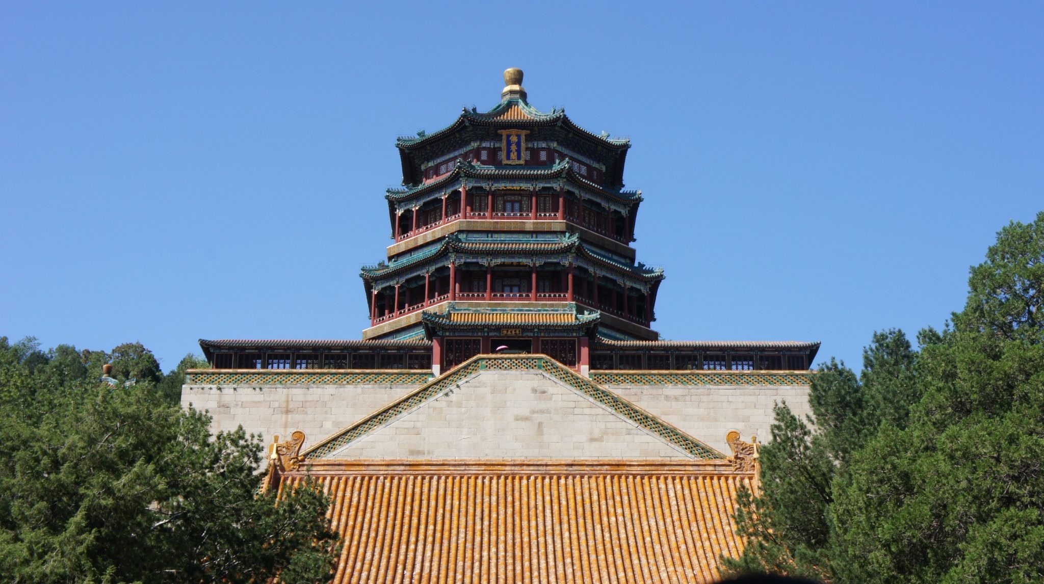 The Summer Palace, Imperial residence, Historical exploration, Cultural insights, 2050x1150 HD Desktop