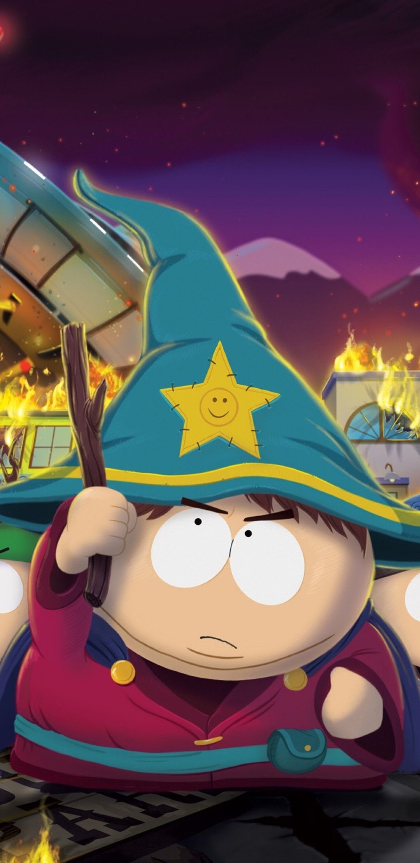 Grand Wizard King Cartman, South Park Wallpaper, 1440x2960 HD Phone