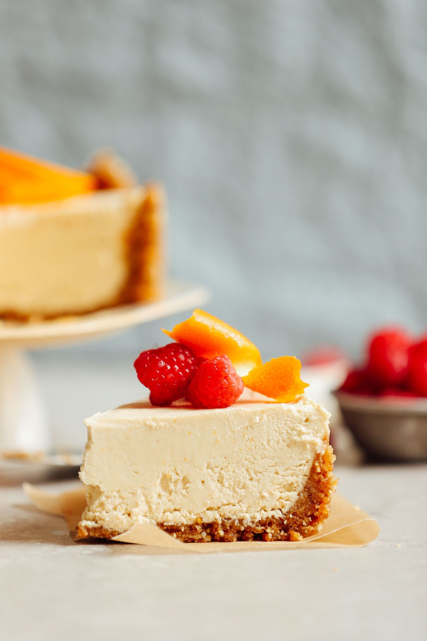 Vegan coconut yogurt cheesecake, Plant-based delight, Guilt-free dessert, Dairy-free indulgence, 1460x2190 HD Phone