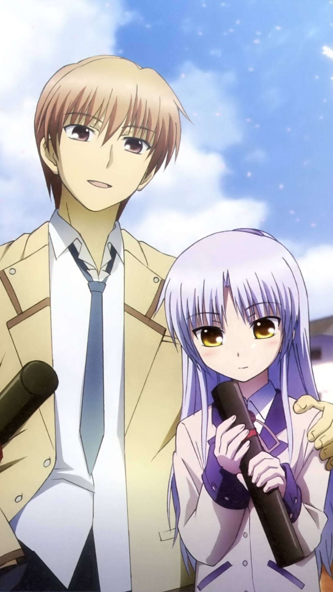 Anime, Angel Beats!, Emotional journey, Afterlife, 1080x1920 Full HD Phone