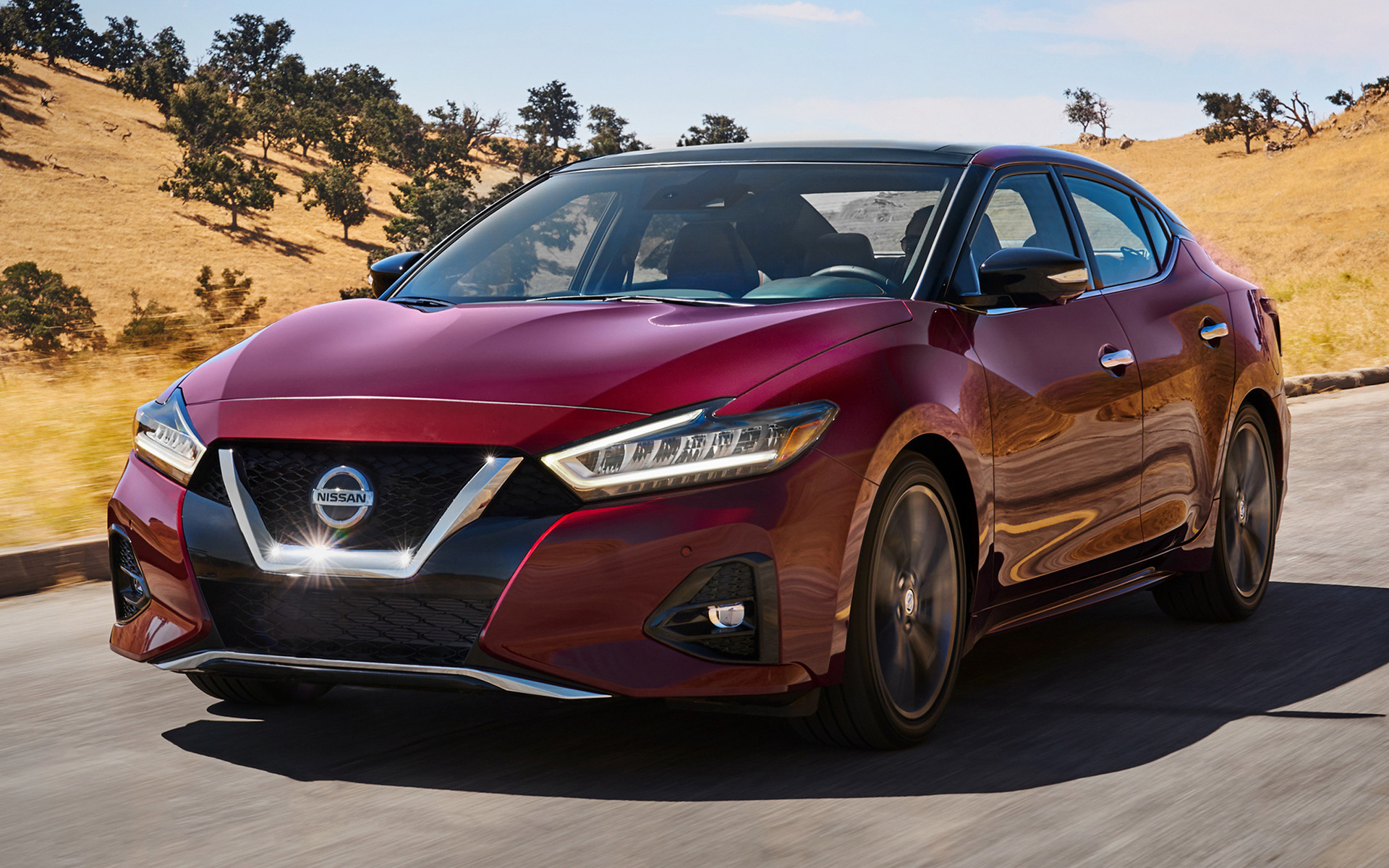 Nissan Maxima 2019, HD wallpapers, Luxury sedan, Cutting-edge technology, 1920x1200 HD Desktop