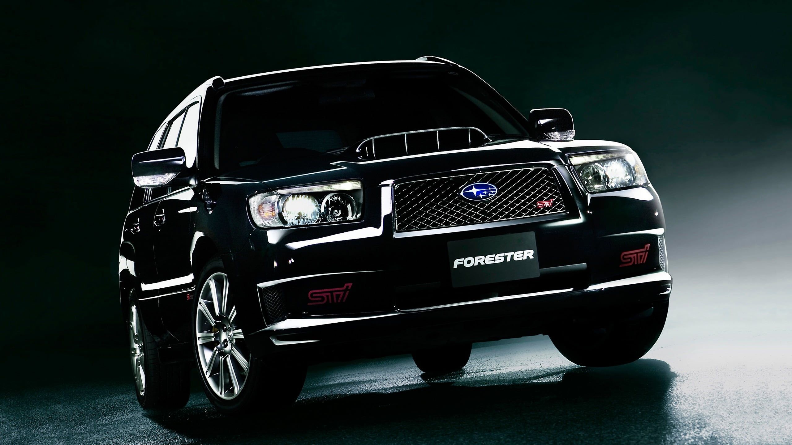 Subaru Forester, Vehicle black cars, 2560x1440 HD Desktop