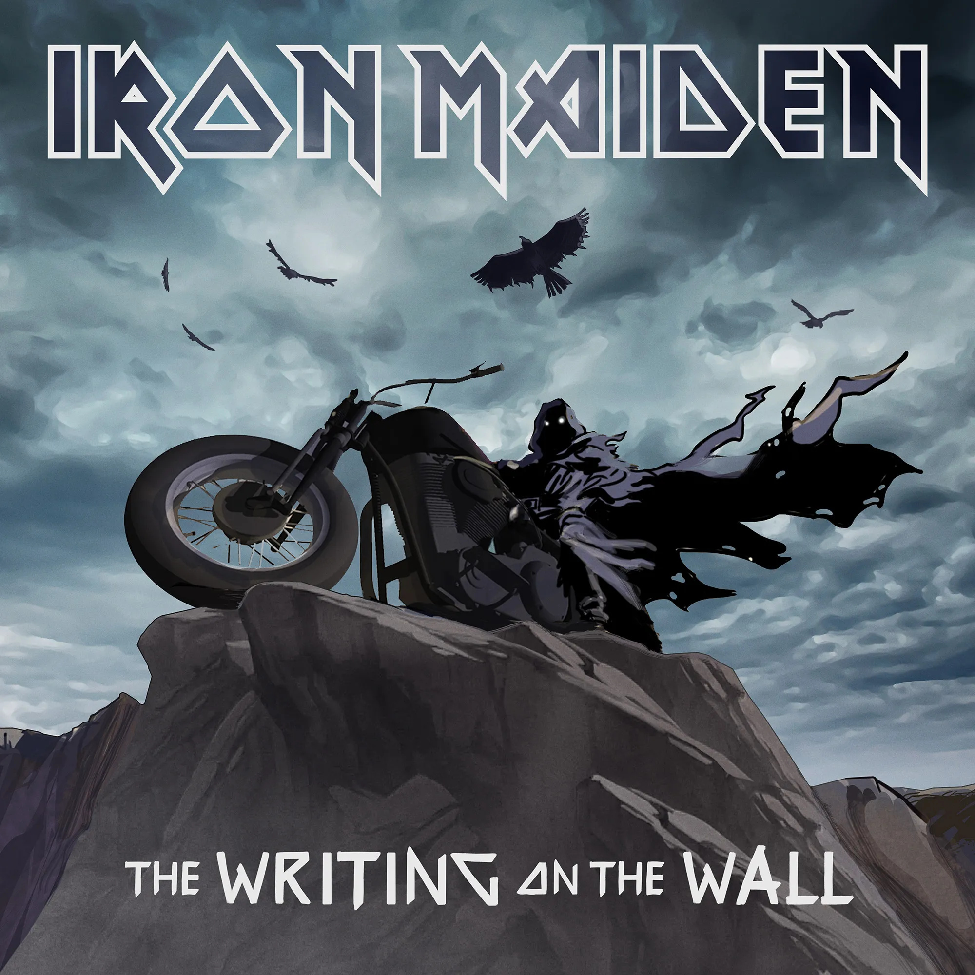 The Writing on the Wall, Iron Maiden (Band) Wallpaper, 2000x2000 HD Phone