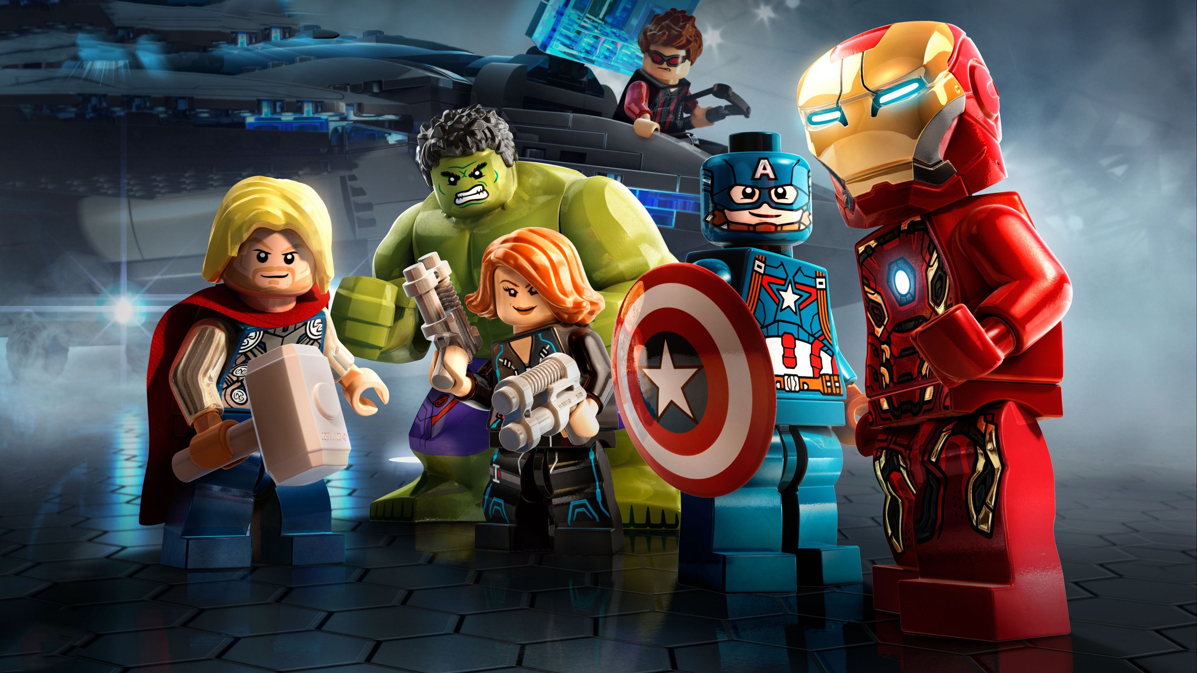 Lego Marvel, Super Heroes Wallpaper, 3840x2160 4K Desktop