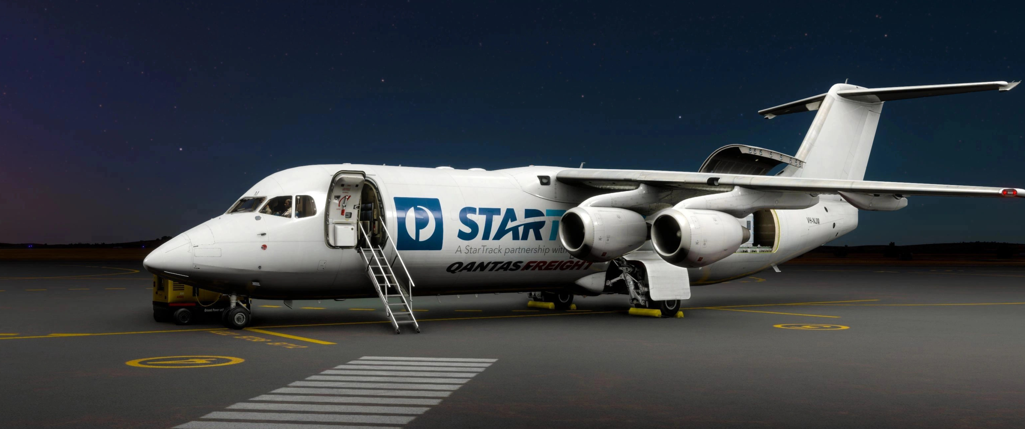 BAe 146 300, Avro RJ100, GTA V mods, Livery pack, 3440x1440 Dual Screen Desktop