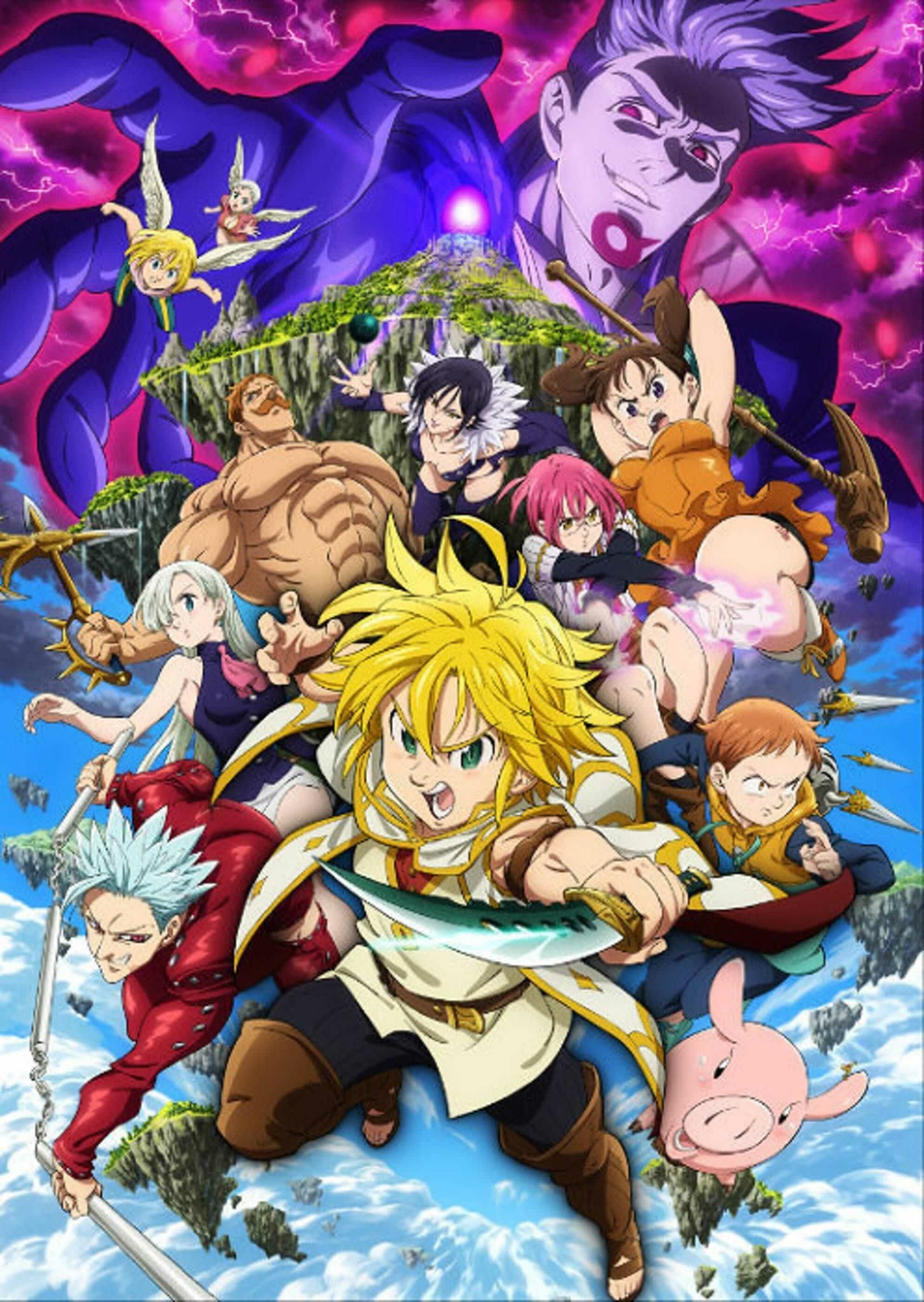 The Seven Deadly Sins, HD wallpaper, Seven deadly sins symbols, 1990x2800 HD Phone