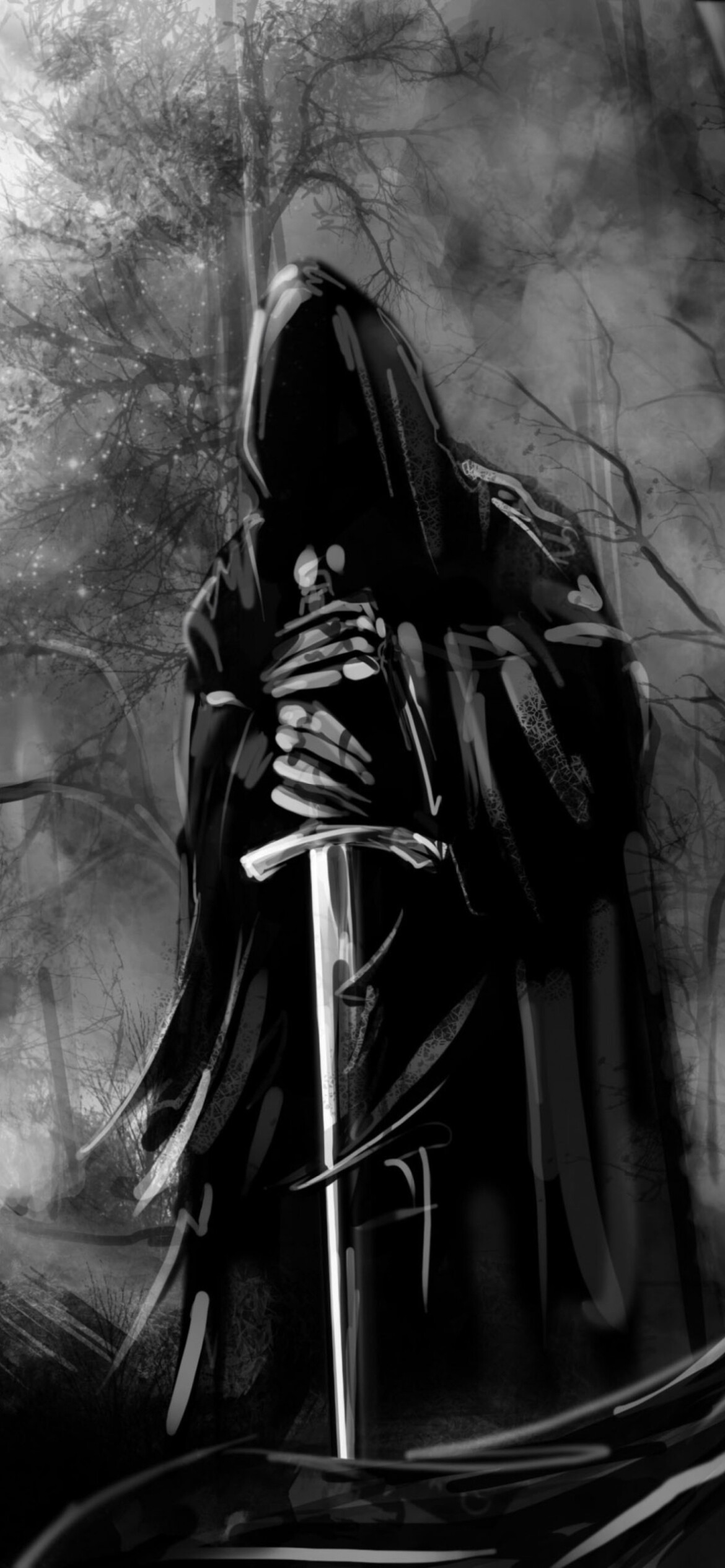 Illustration wallpaper, iPhone 12 pro, 1170x2540 HD Phone