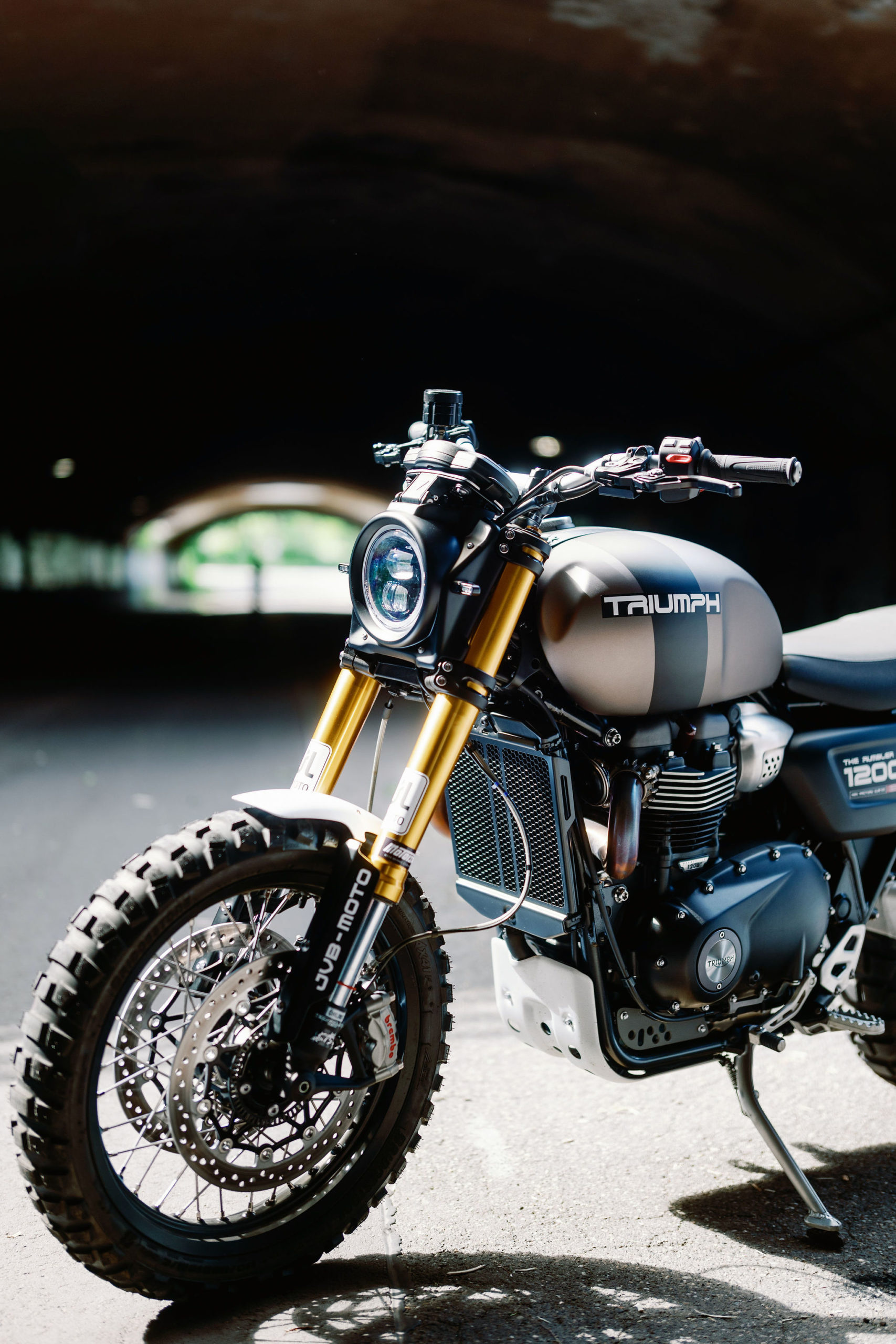 Triumph Scrambler 1200, Auto, Rumbler 1200, JSL & JVB Moto, 1710x2560 HD Phone