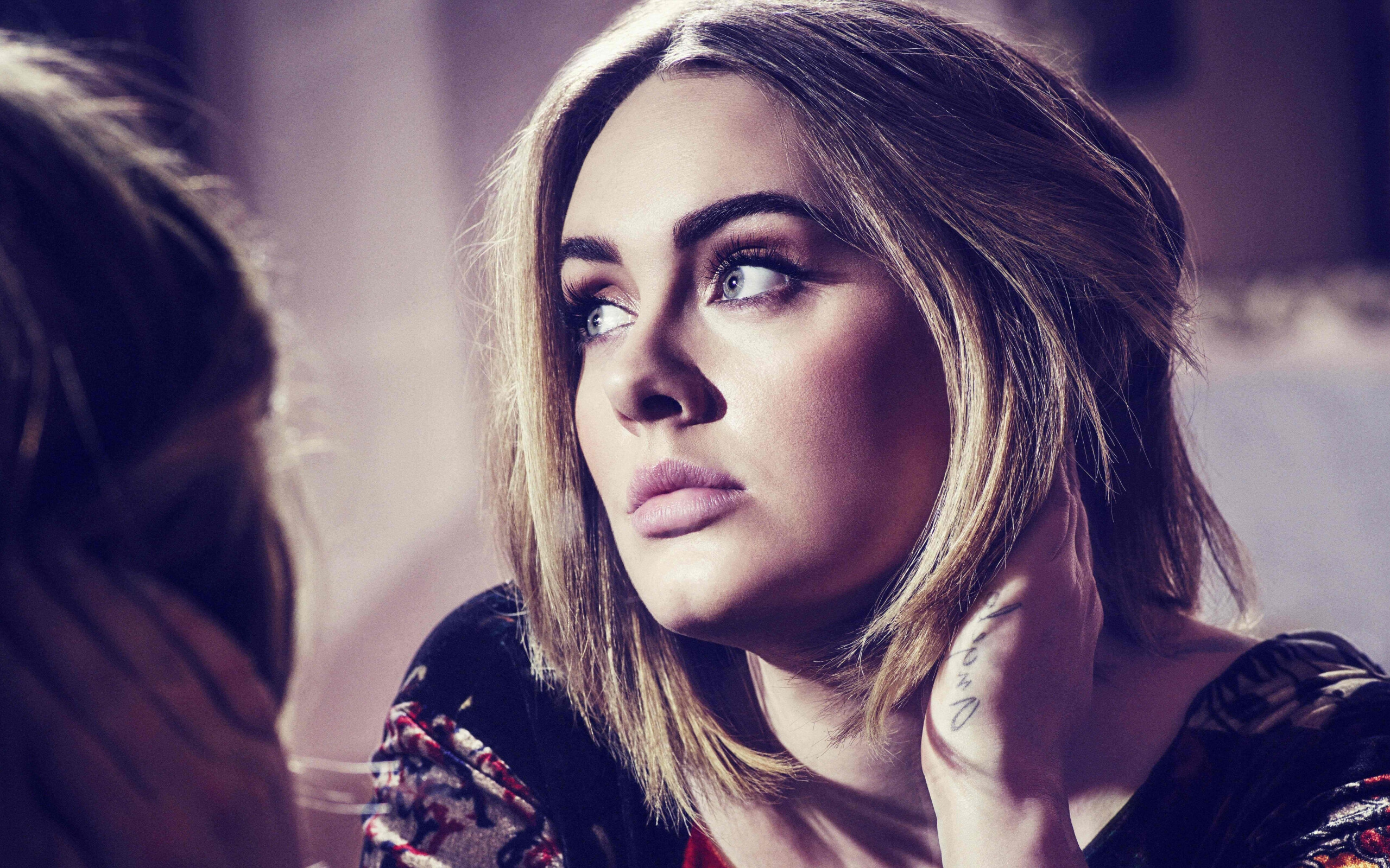 Adele, Stunning singer, Inspiring wallpaper, Dual wide resolution, 2560x1600 HD Desktop