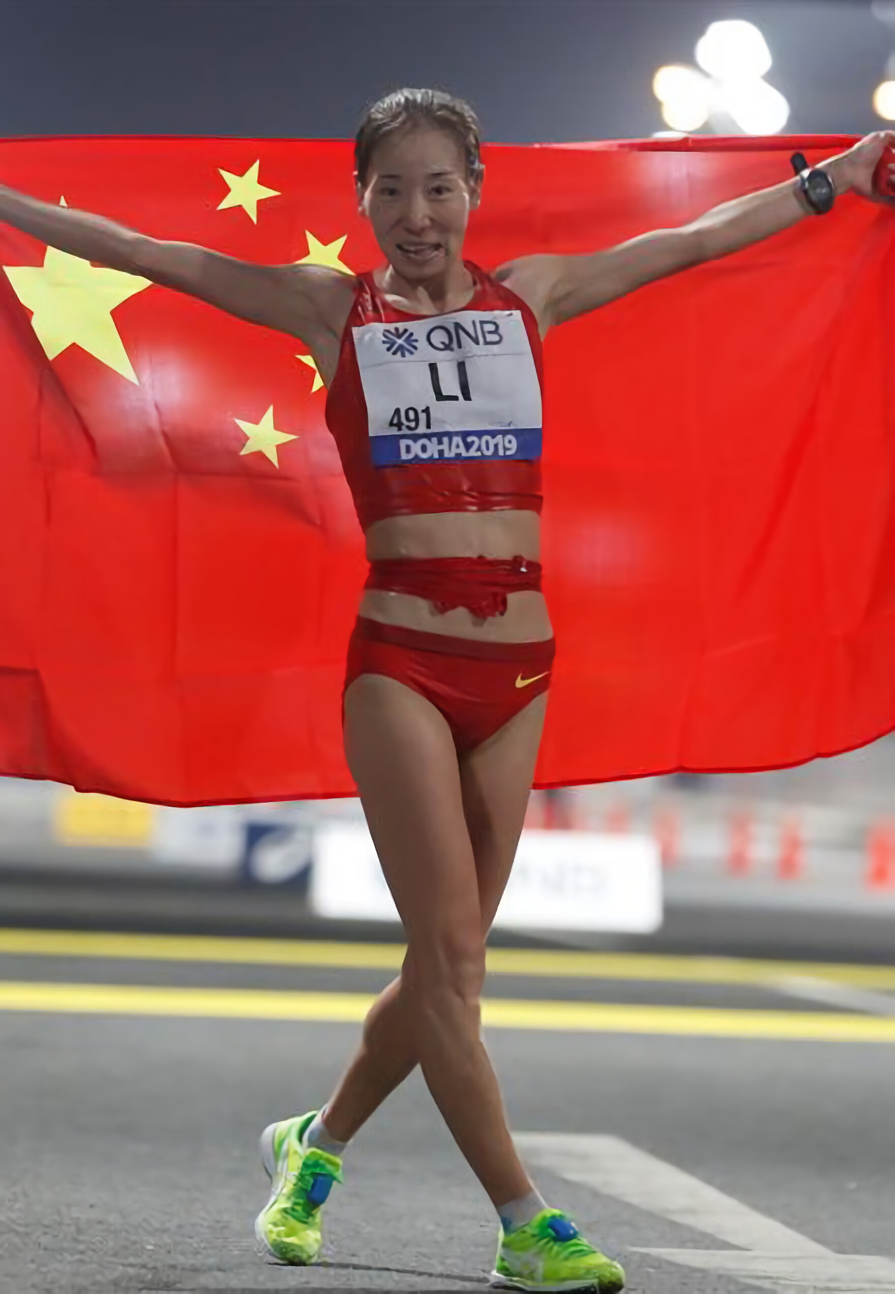 Chinese flag, Li Maocuo Wallpaper, 1760x2550 HD Phone