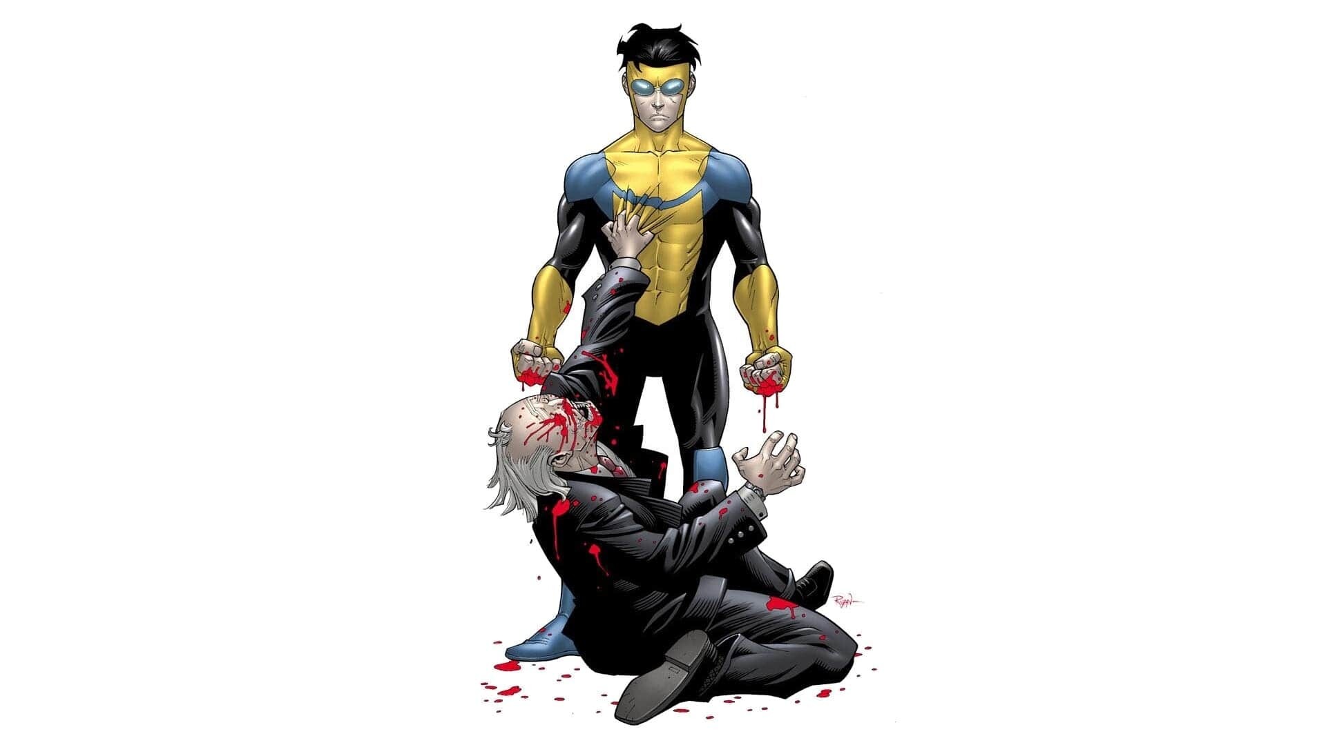 Invincible, Vibrant wallpaper, Hero's journey, Captivating storytelling, 1920x1080 Full HD Desktop