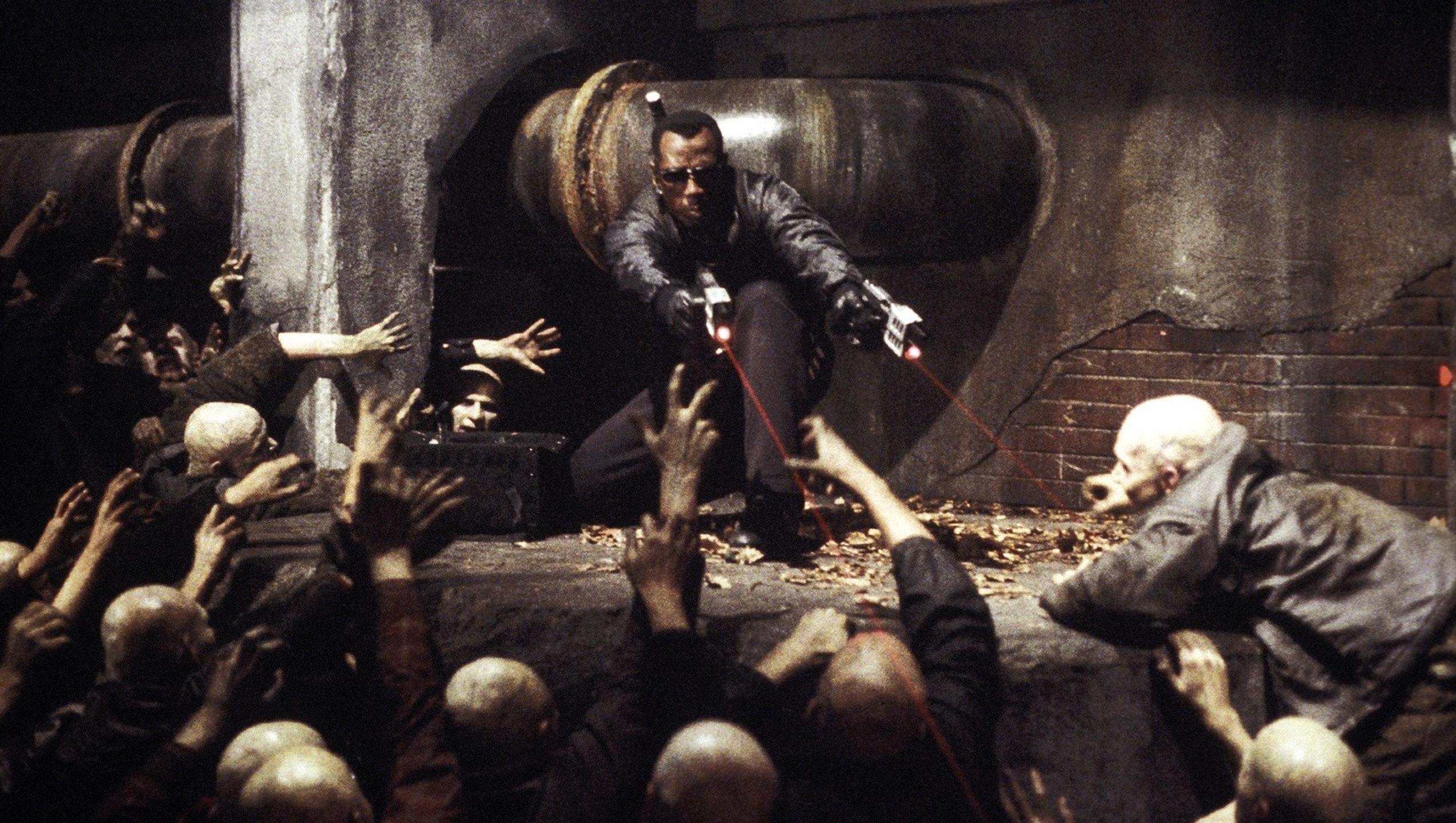 Wesley Snipes, Blade 2 wallpapers, High-definition images, Movie backgrounds, 2560x1450 HD Desktop