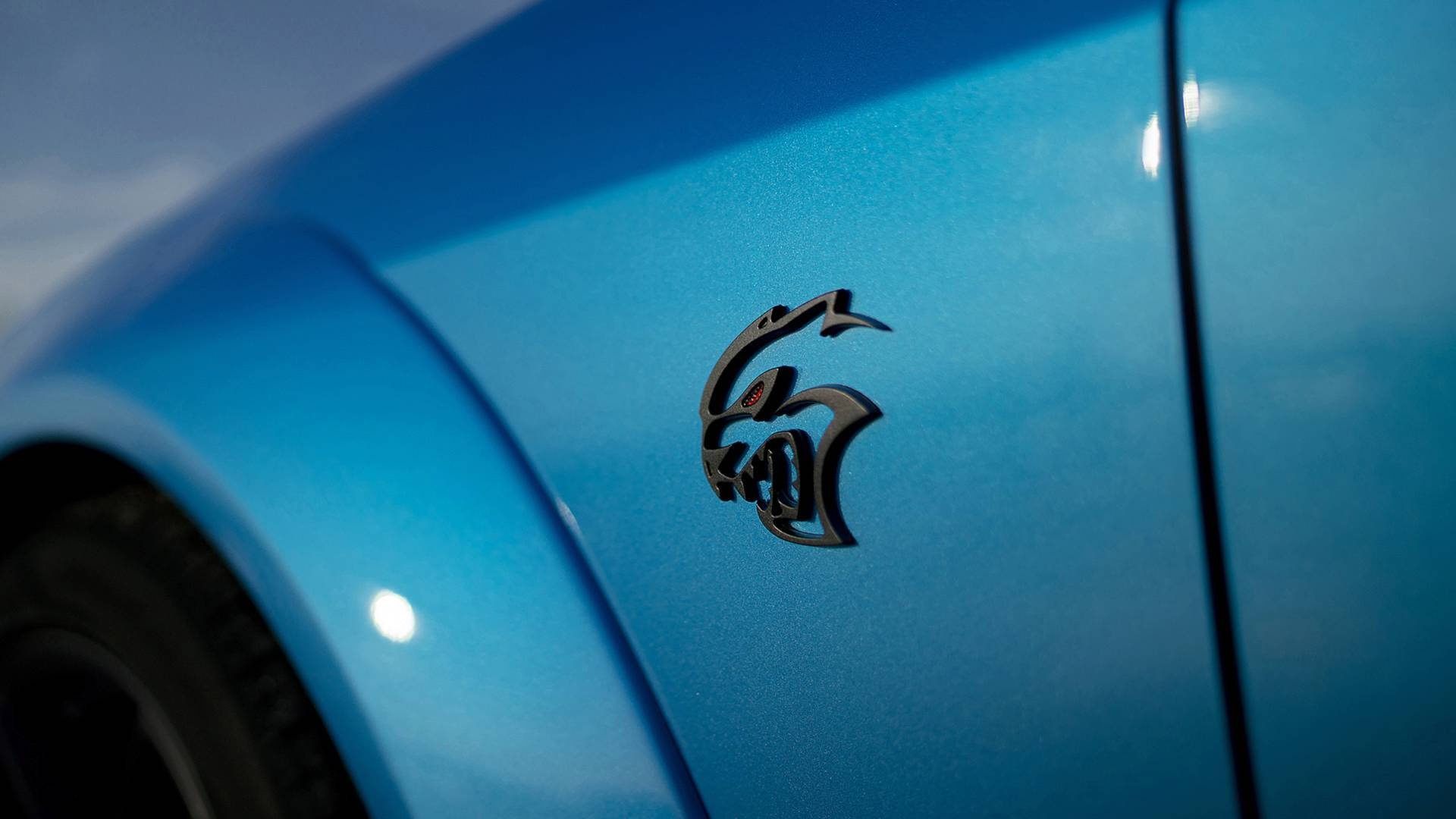 Hellcat logo, Dodge Charger SRT Hellcat Redeye, Sports car, Mistaken ad, 1920x1080 Full HD Desktop