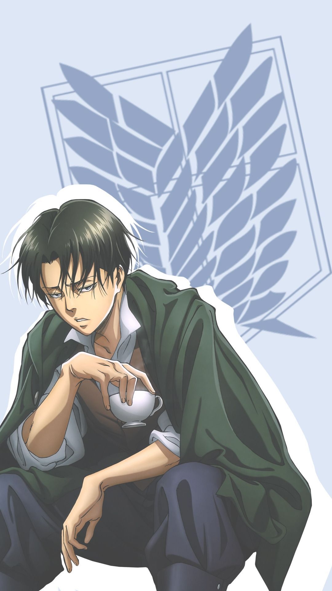 Levi Ackerman, Wallpapers and lockscreen, Shingeki no Kyojin, Anime character, 1080x1920 Full HD Phone