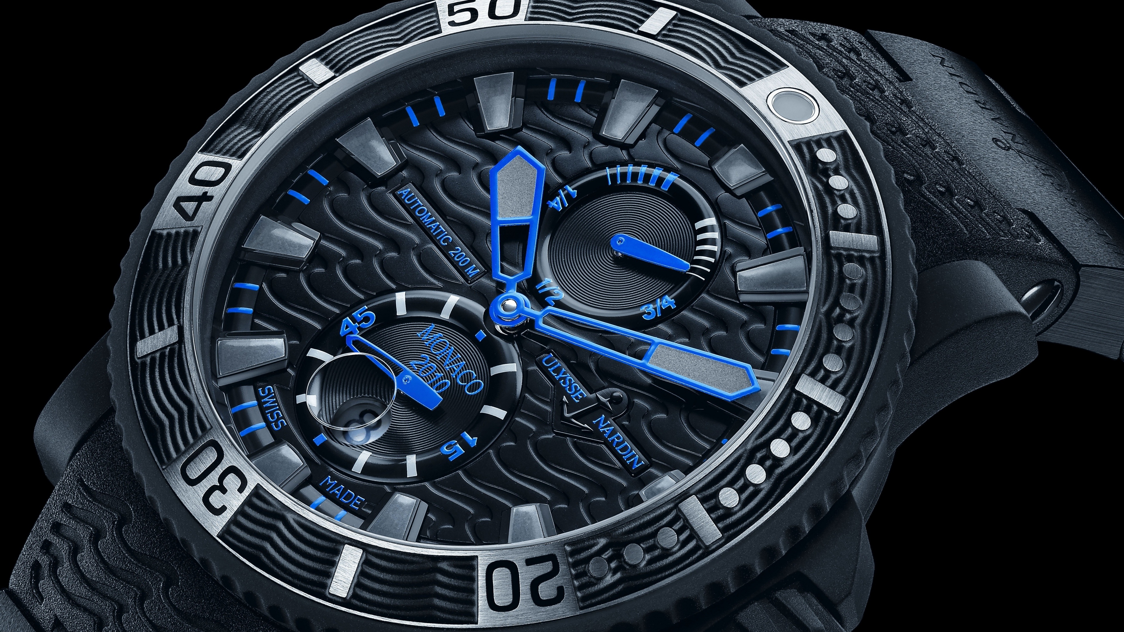 Wonderful watch, Ulysse Swiss made, 3840x2160 4K Desktop