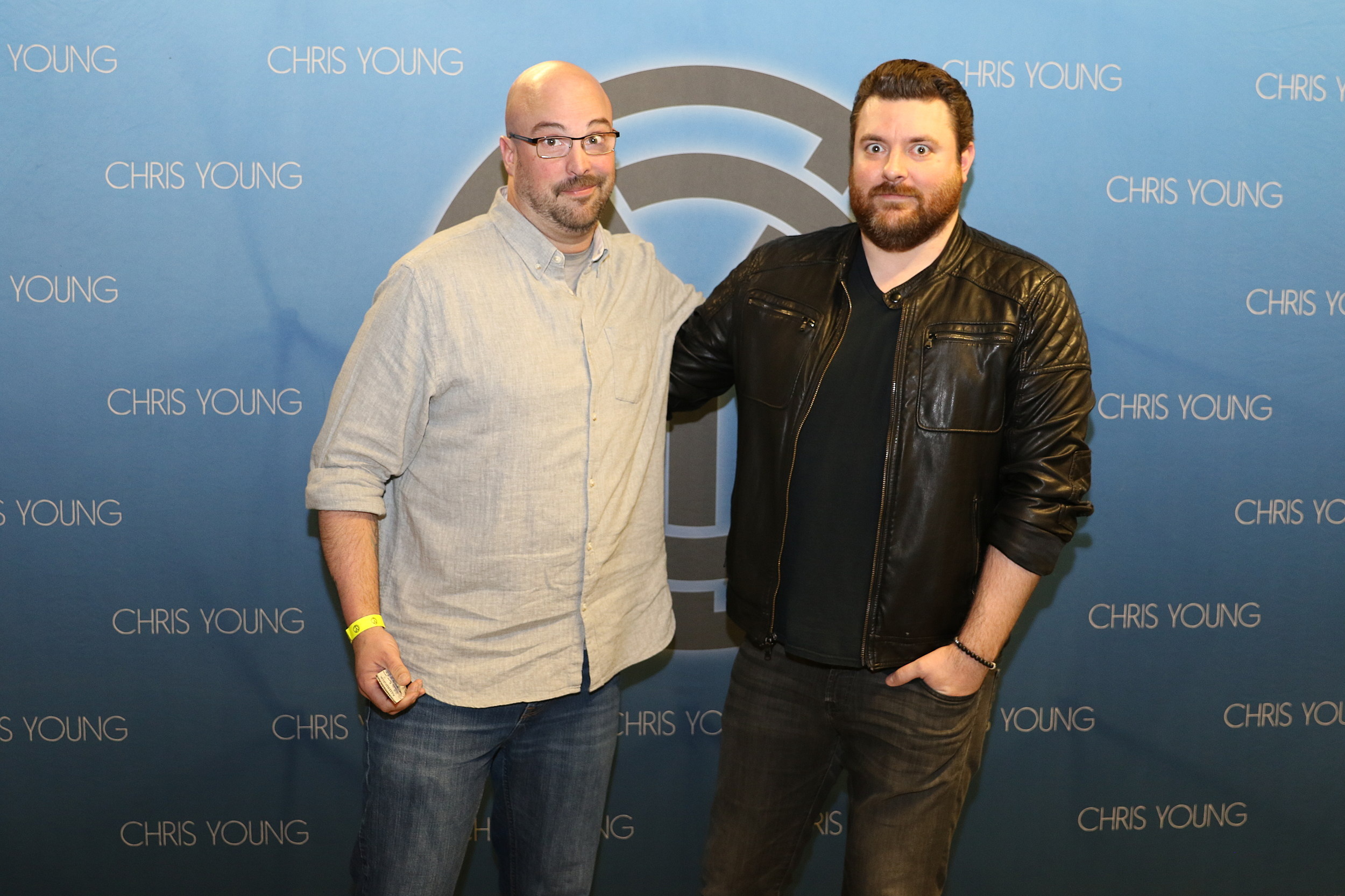 Chris Young, Fan encounter, Funny meet and greet, Brains encounter, 2500x1670 HD Desktop