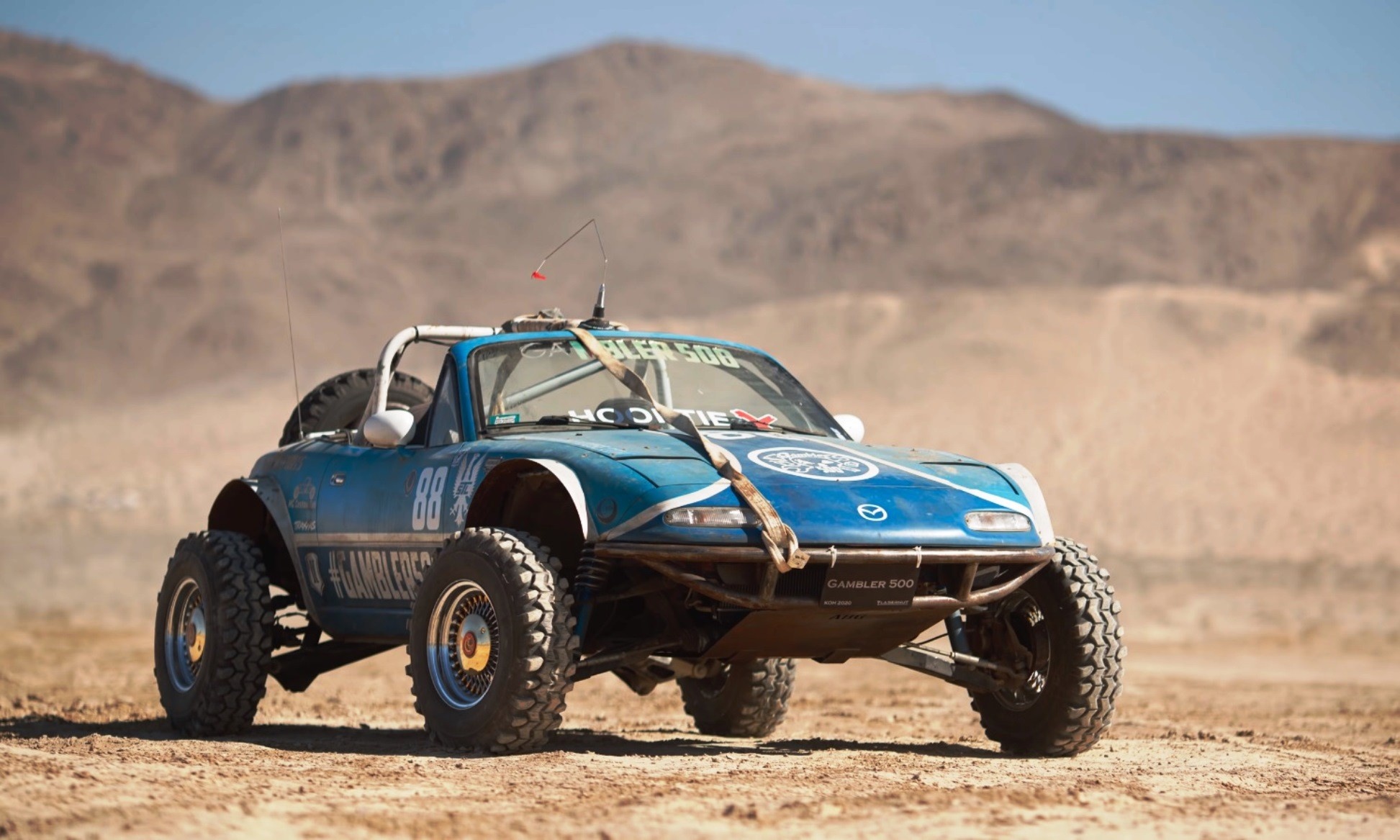 Mazda MX5 Gambler 500, Rally Raid Wallpaper, 1950x1170 HD Desktop